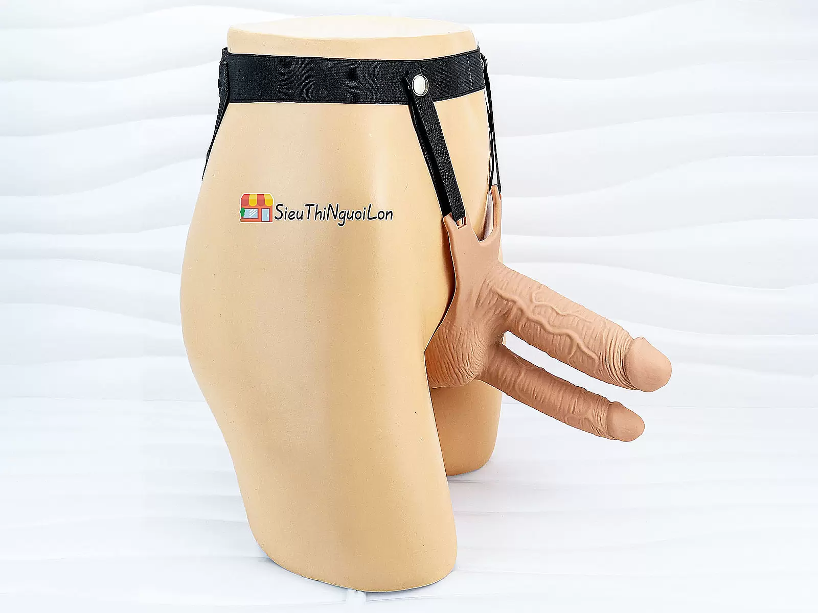 Dương vật giả có dây đeo 2 đầu LONG LOVE