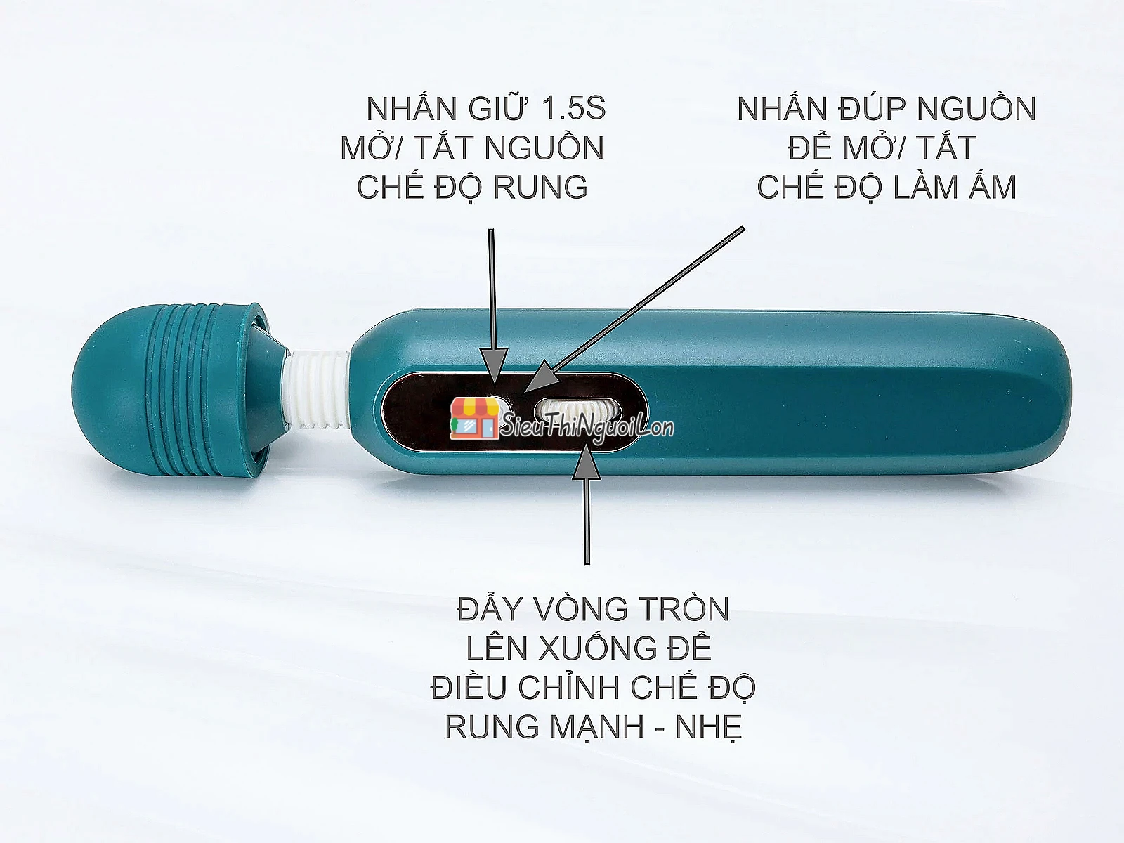 Máy massage Vibrator rung điểm G – 9 chế độ, có sưởi ấm