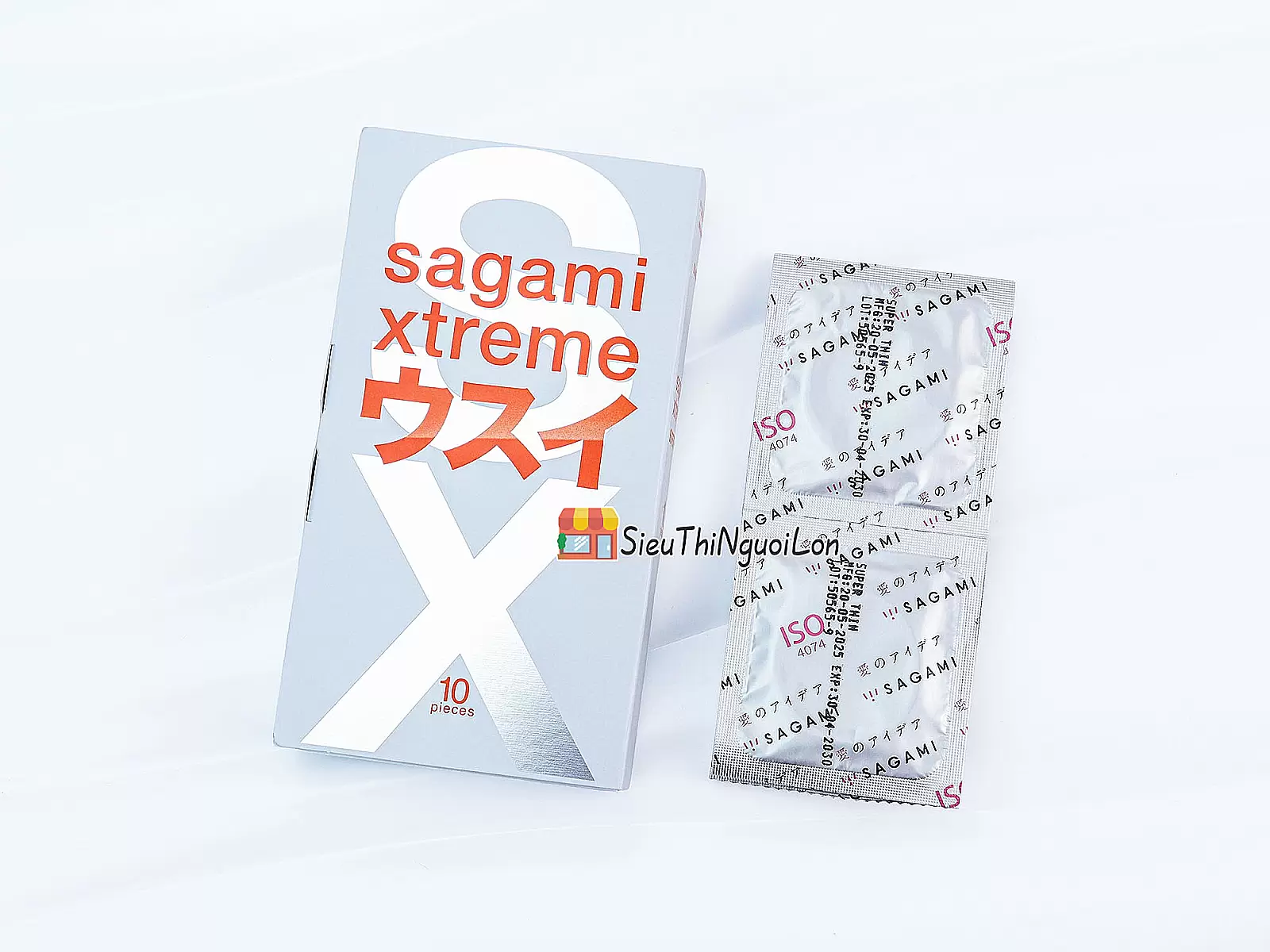 Bao cao su Sagami hộp 10 bao