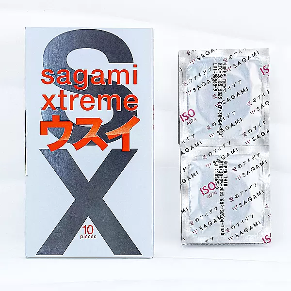 Bao cao su Sagami Xtreme hộp 10 bao – cao cấp Nhật