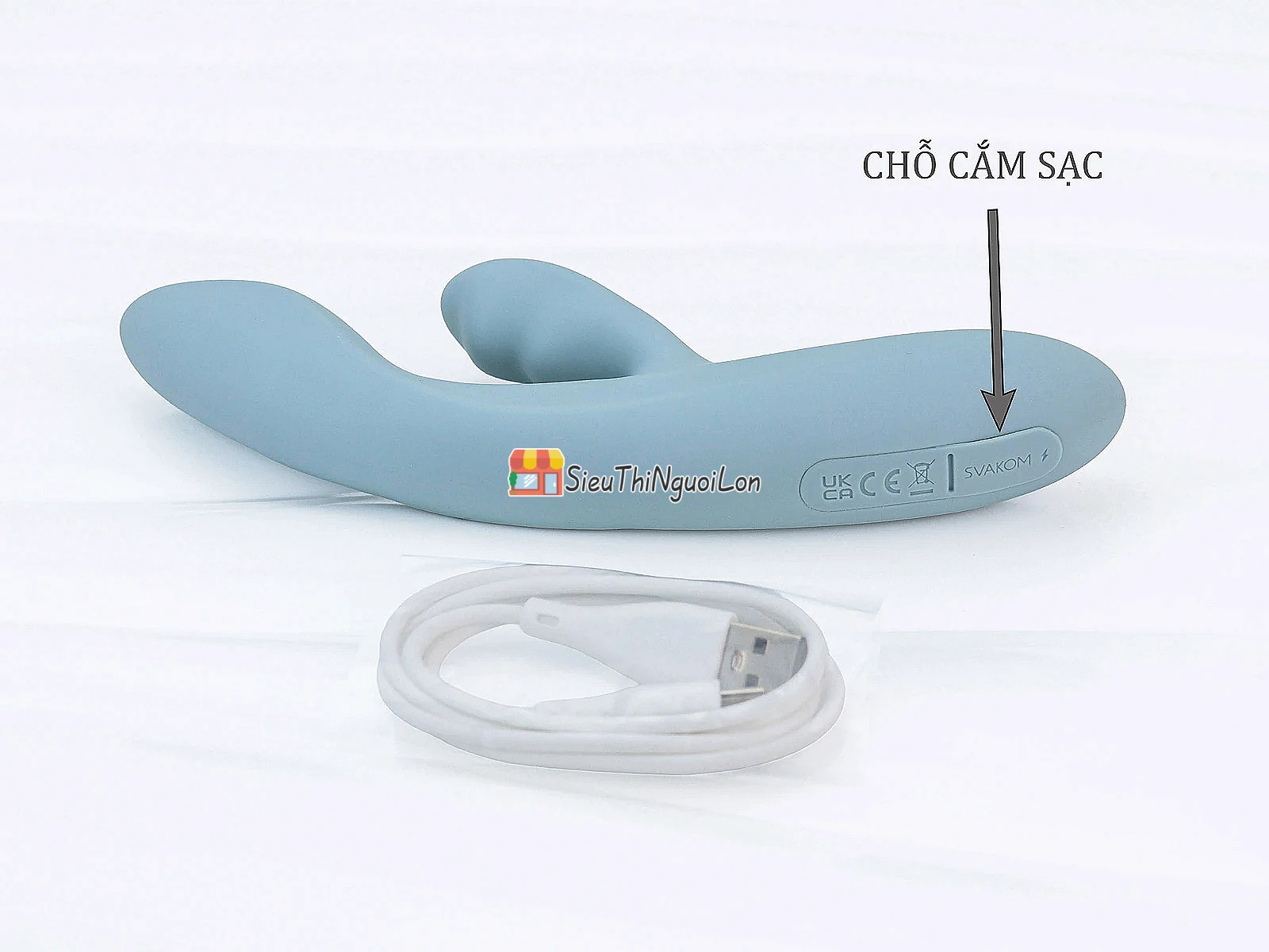 Máy massage điểm G Svakom Chika – rung kép, phát nhiệt ấm