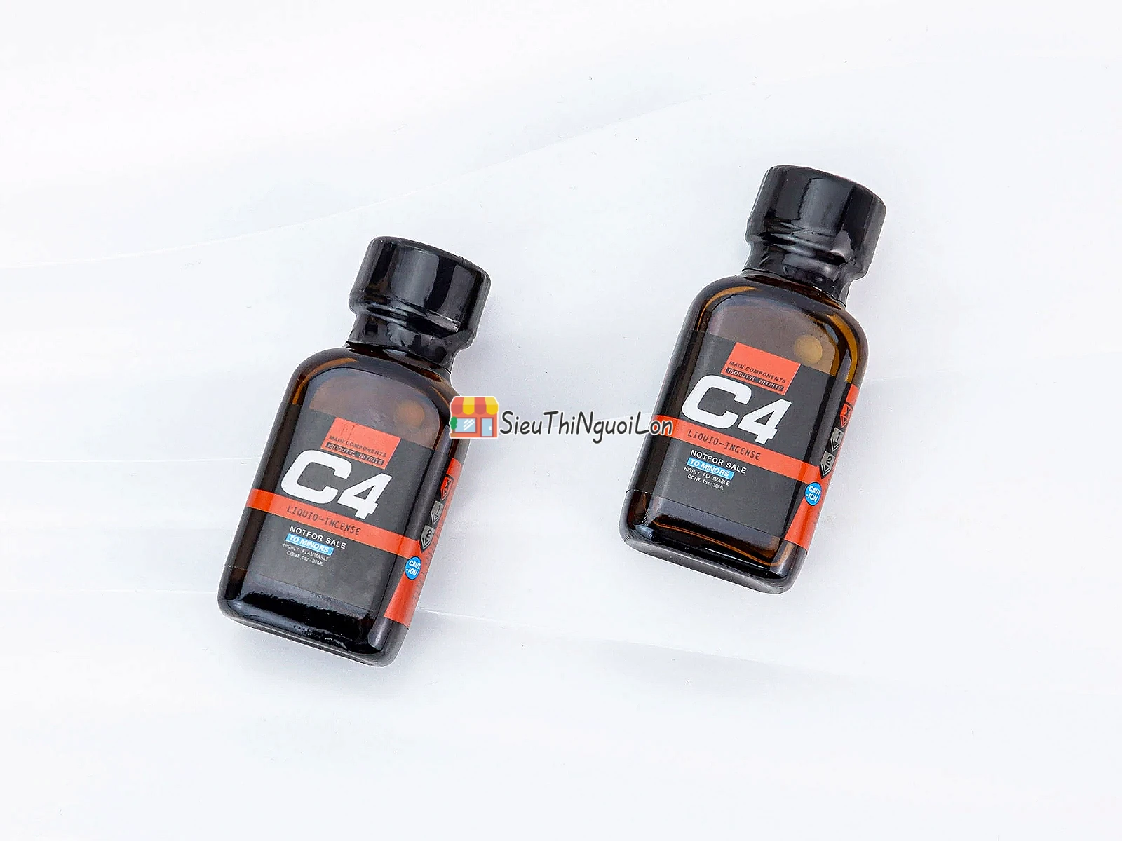 Chai hít C4 Liquid Incense Red 30ml – tăng khoái cảm, USA