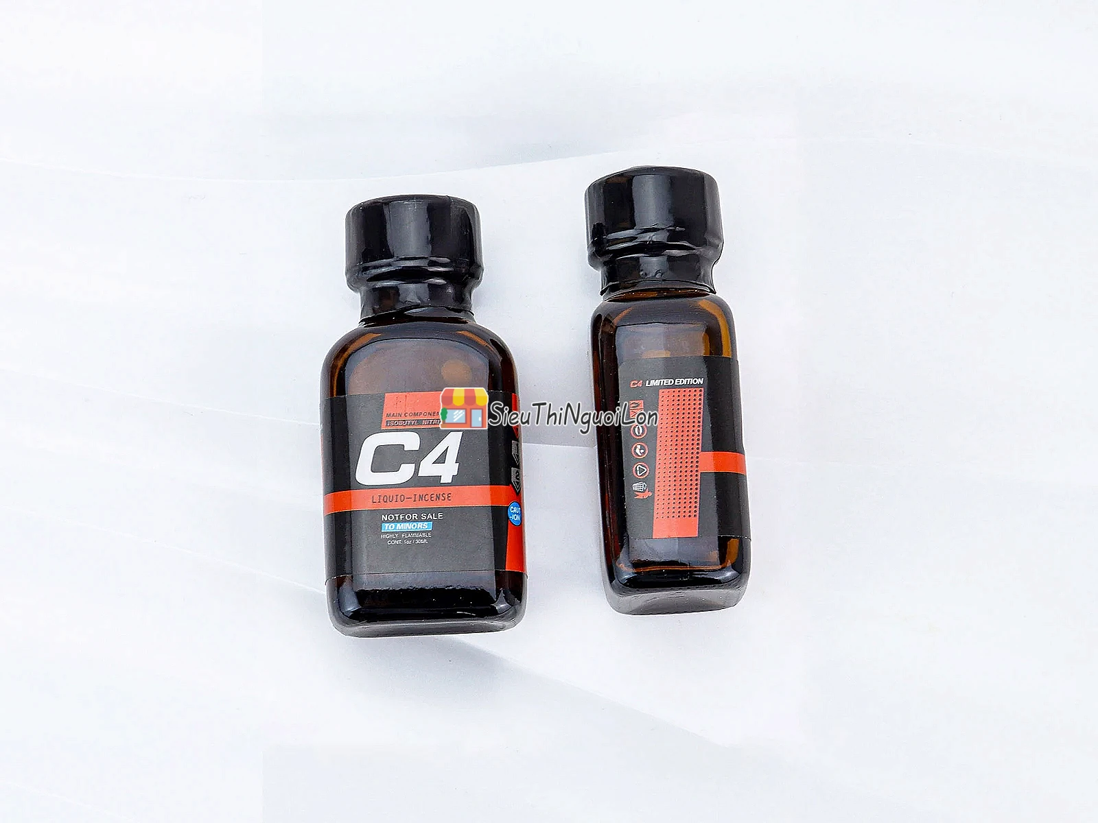 Chai hít C4 Liquid Incense Red 30ml – tăng khoái cảm, USA