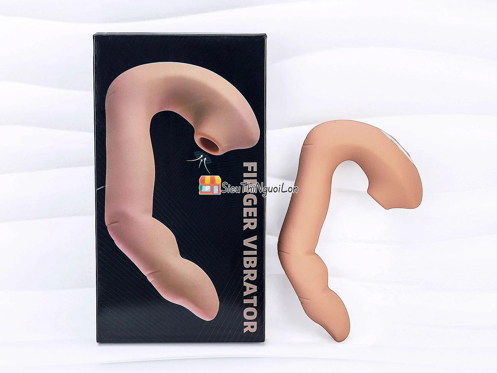Ngón tay rung hút JIUAI Finger Vibrator – rung và hút 2 trong 1
