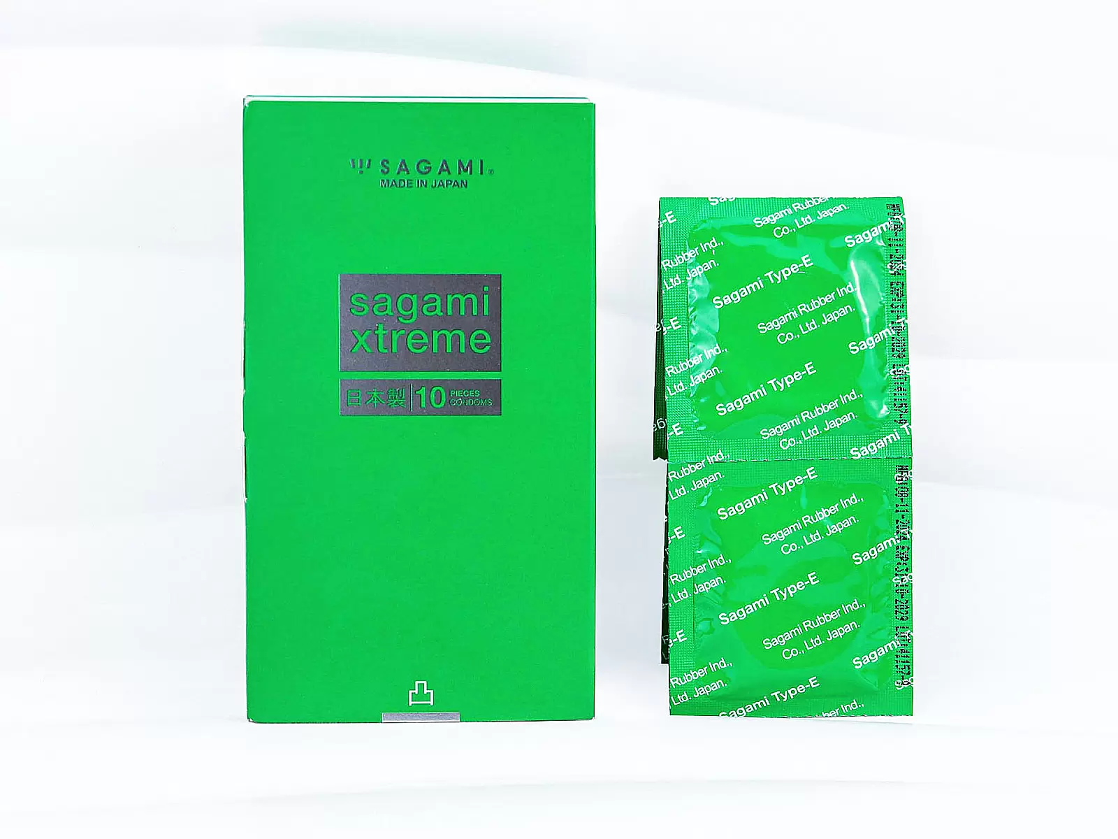 Bao cao su Sagami Xtreme Green – gai nổi xanh Nhật