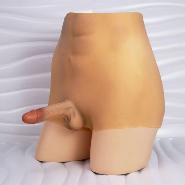 Quần dương vật giả size nhỏ đặc ruột siêu mềm có múi
