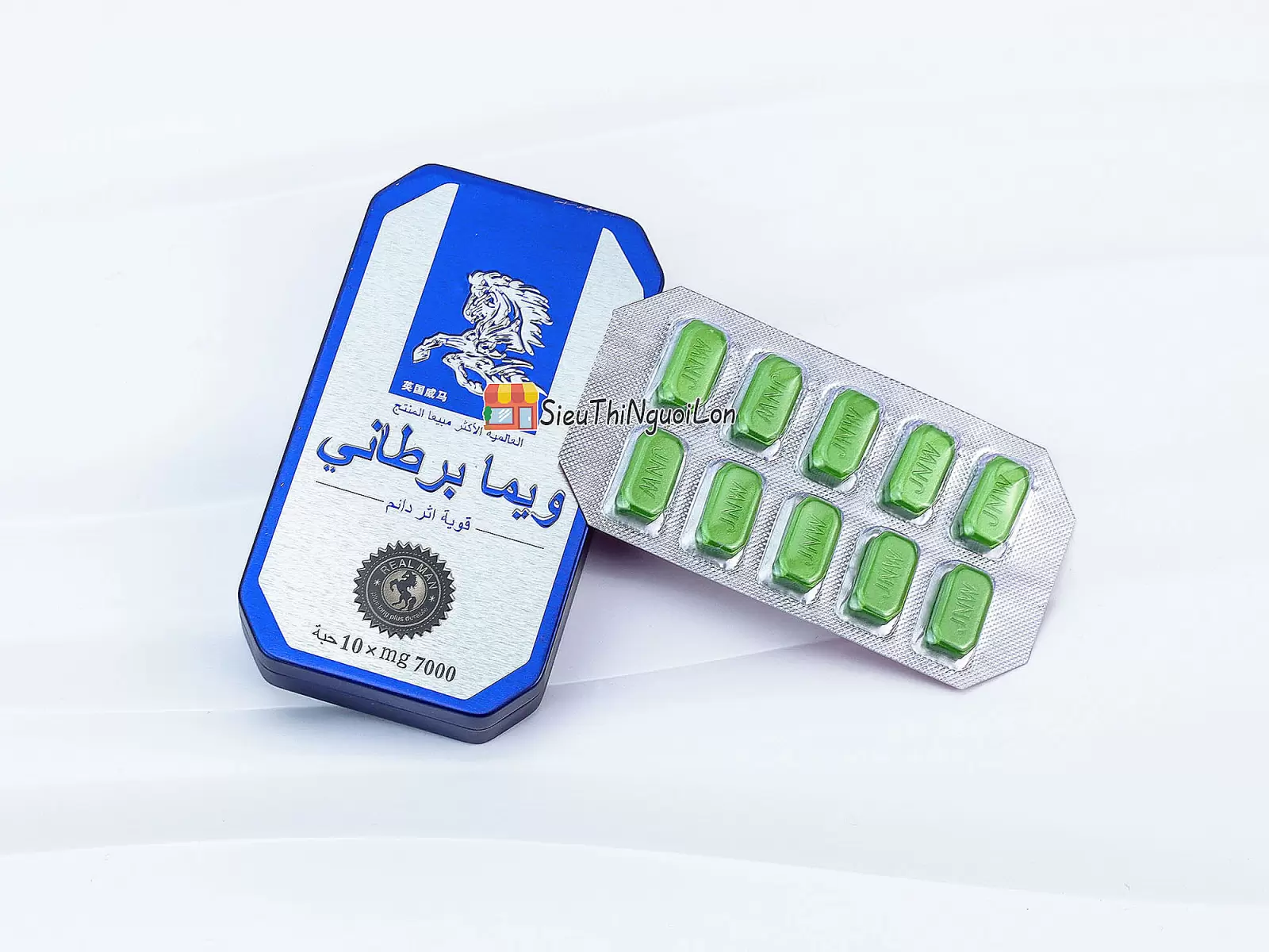 Viên uống cường dương ngăn xuất tinh sớm ngựa Thái 7000