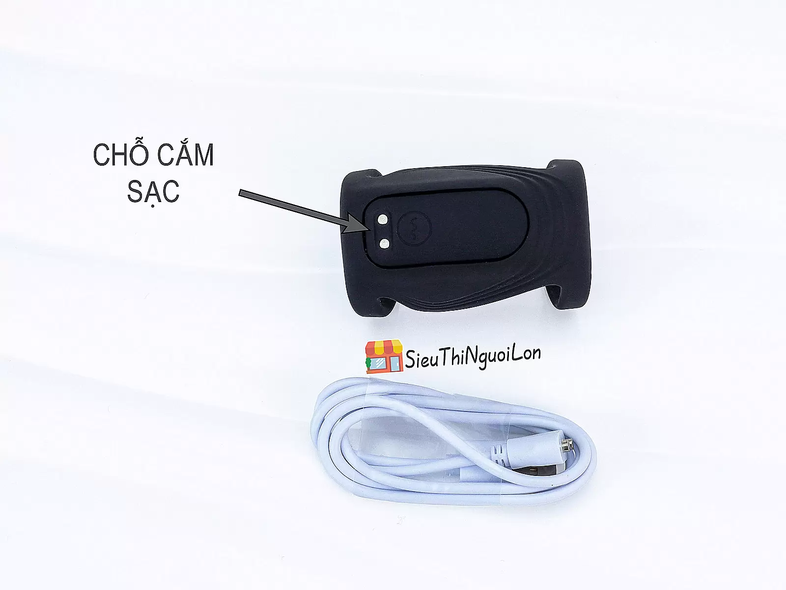 Vòng đeo dương vật Bicyclic Ring kèm remote điều khiển (không kèm cu giả)