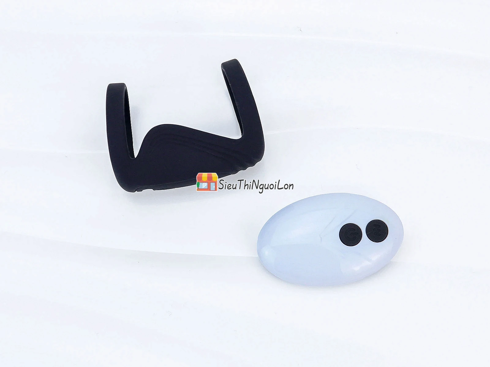 Vòng rung dương vật Bicyclic Ring – kèm remote điều khiển