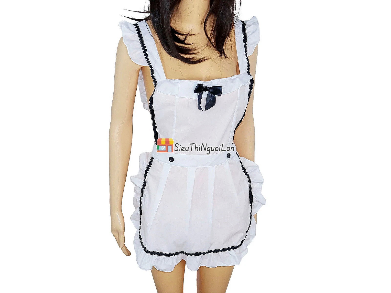 Bộ đồ chơi bạo dâm váy tạp dề – nhập vai gợi cảm