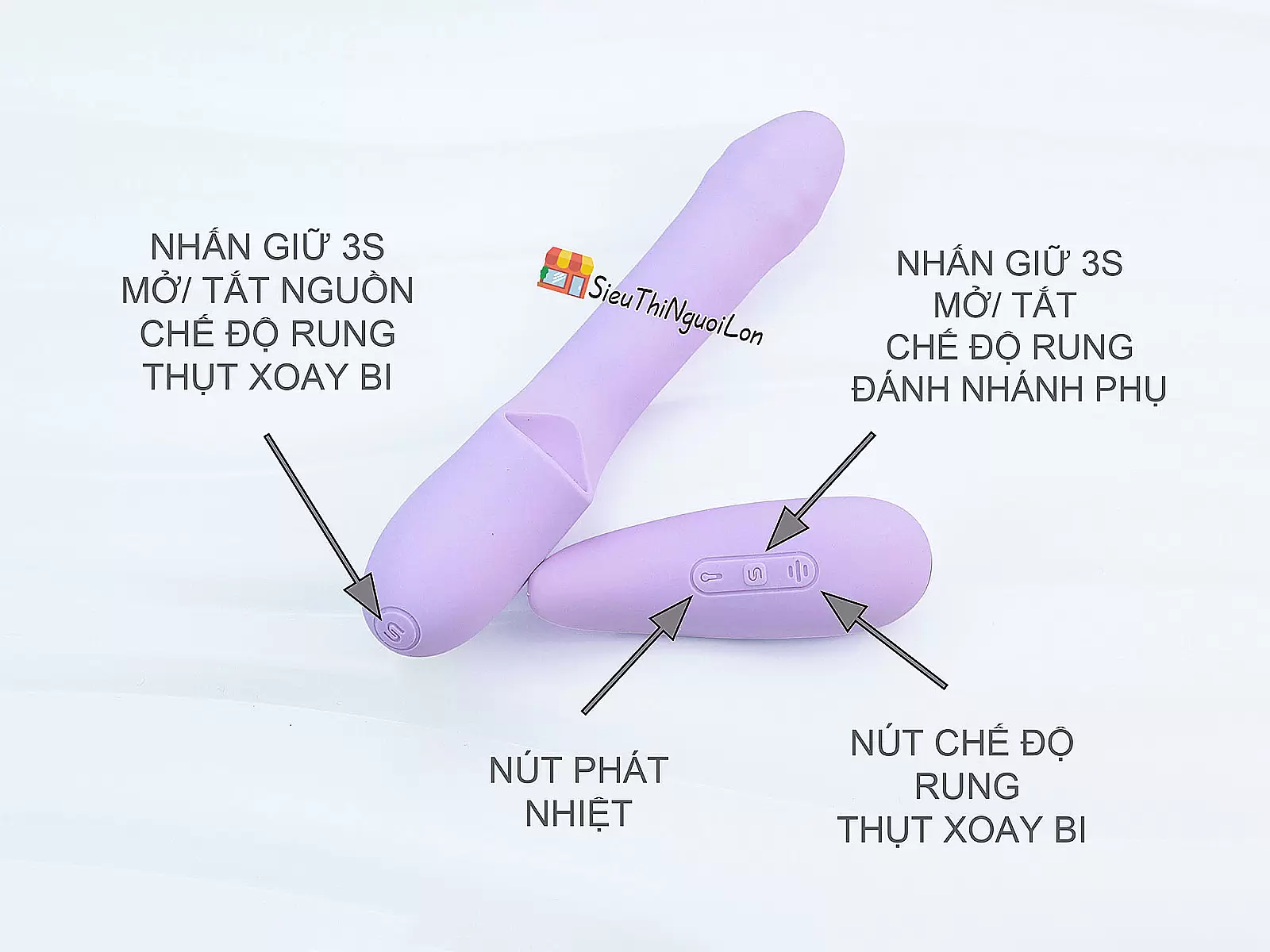 Máy massage Svakom Duoglow đa năng điều khiển từ xa qua App