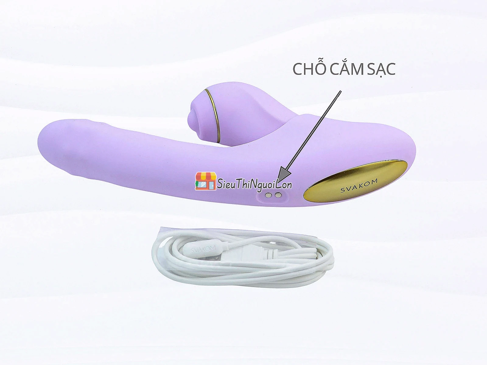 Máy massage Svakom Duoglow đa năng remote điều khiển qua App