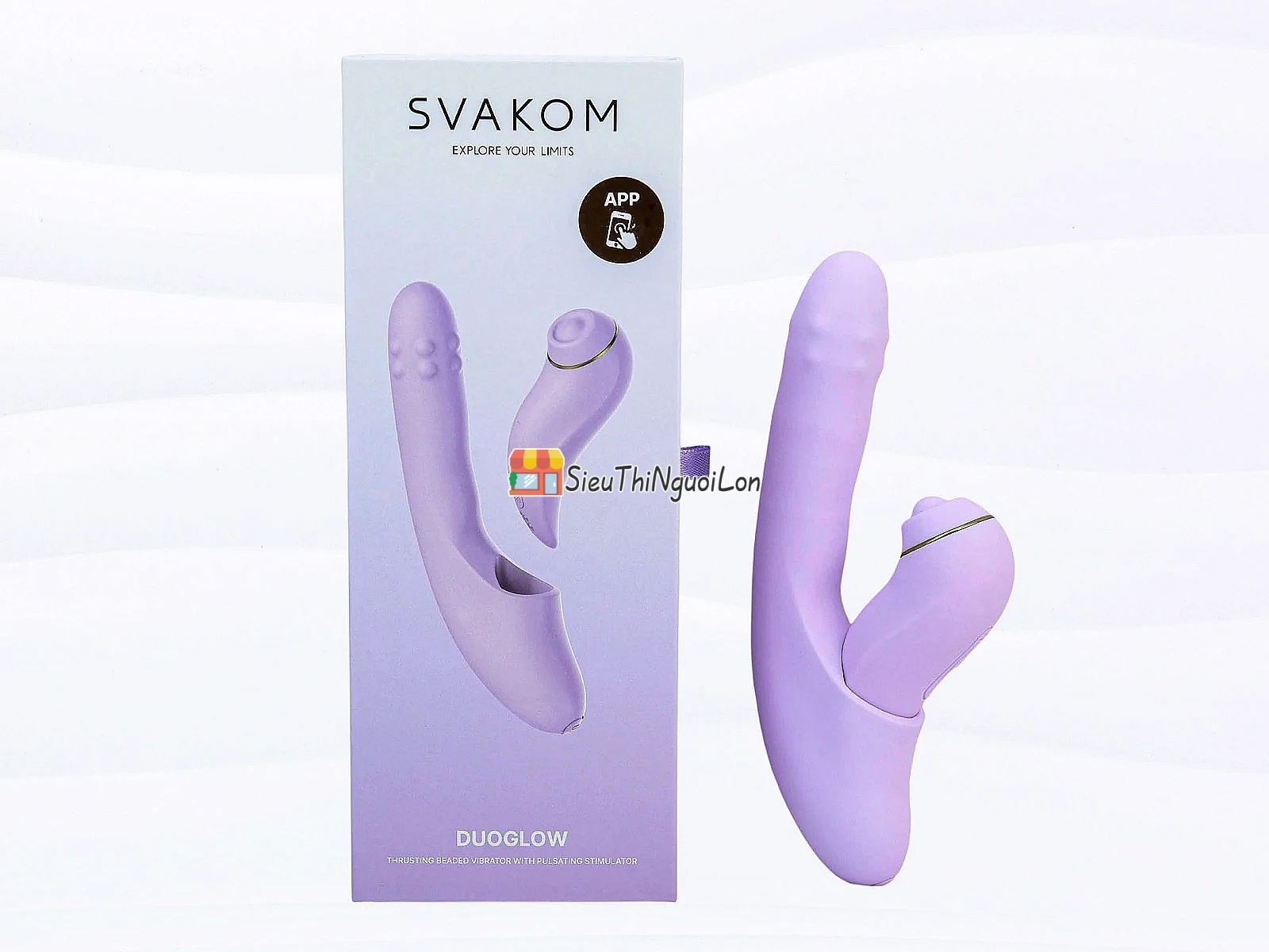 Svakom Duoglow – rung đa năng remote kết nối App