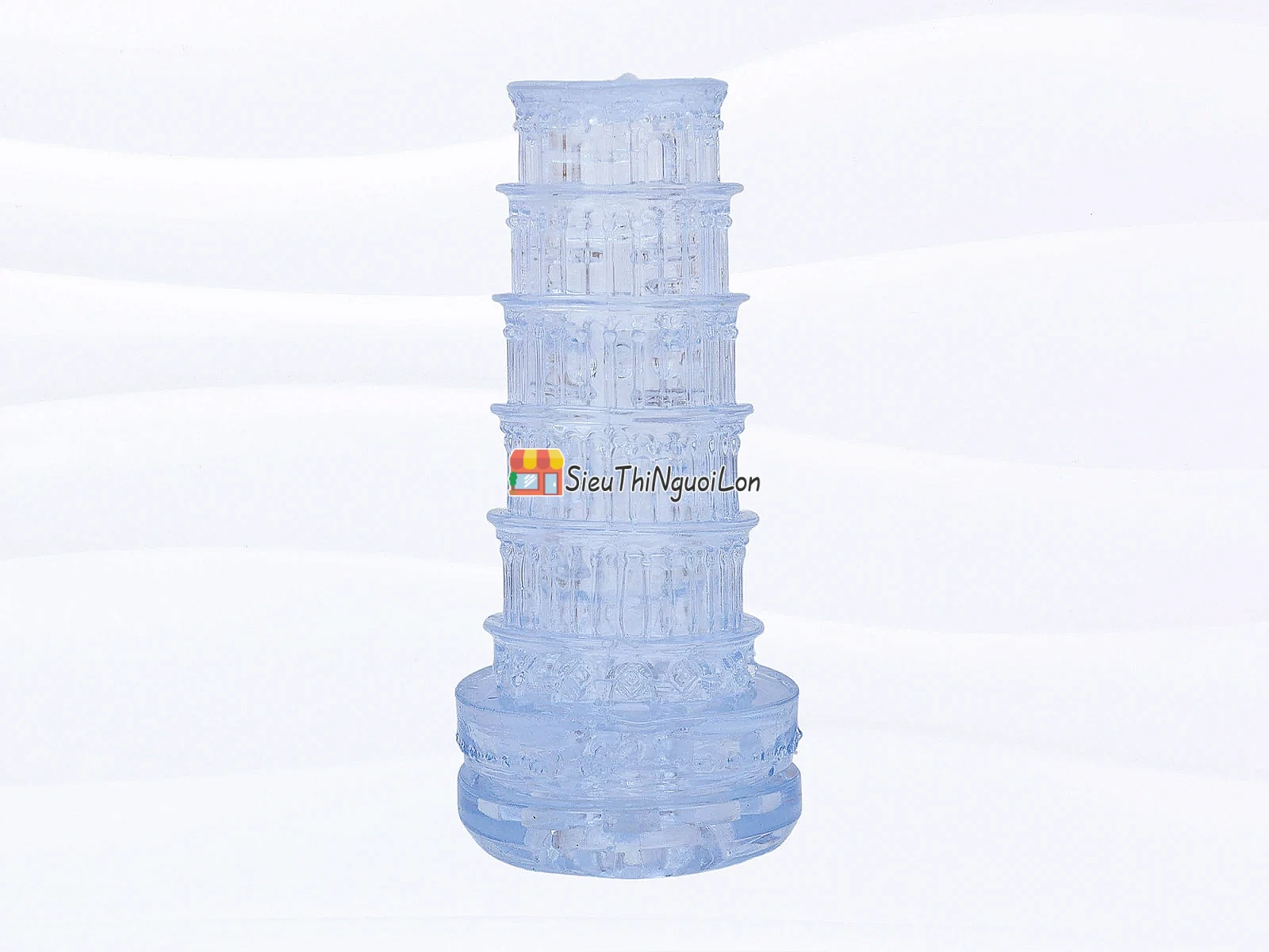 Cúp âm đạo giả Pagoda trong suốt – silicon y tế, kín đáo