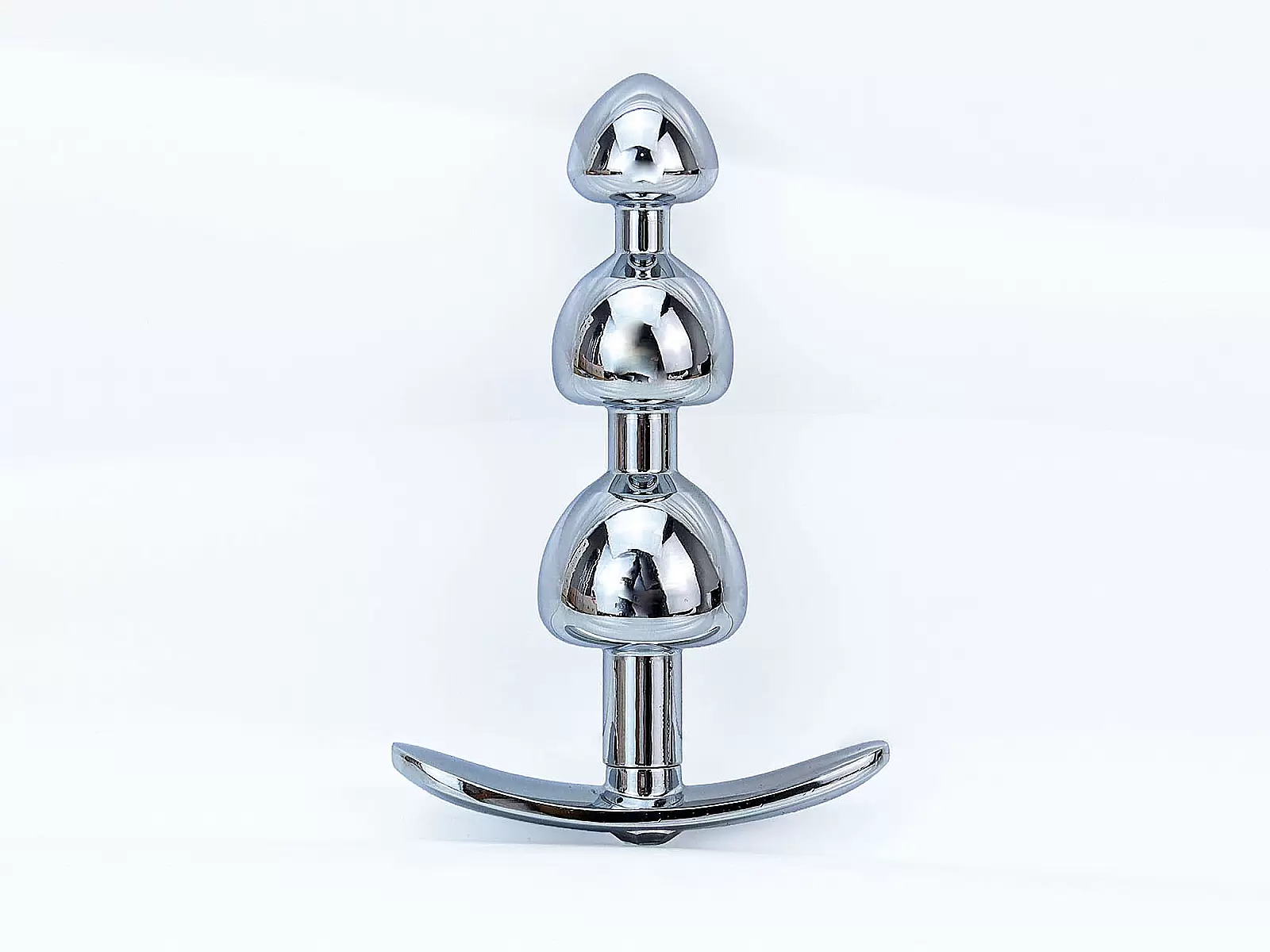 Plug hậu môn inox 3 điểm – kích thích đa vùng