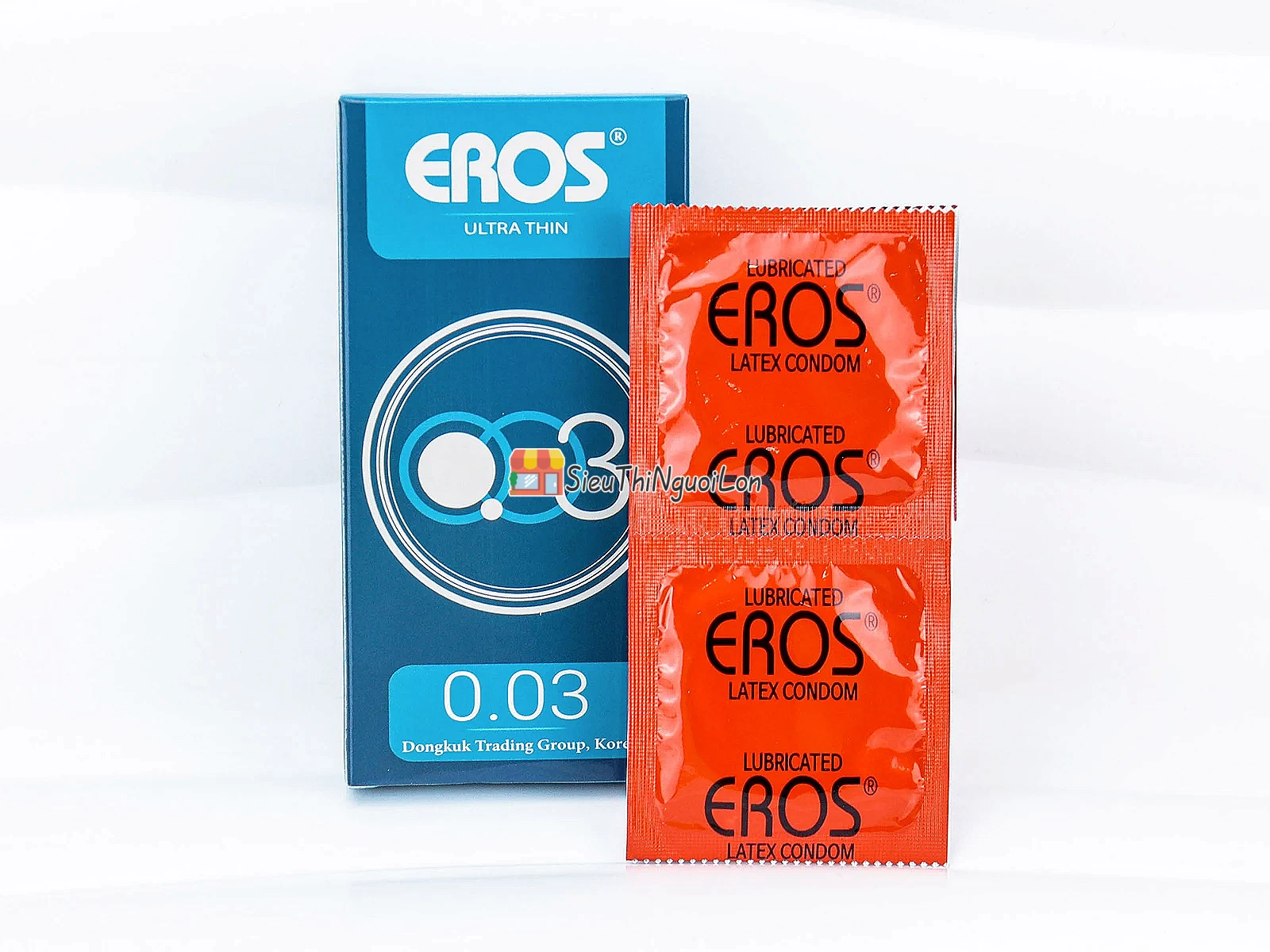 Bao cao su EROS Ultra Thin 0.03 siêu mỏng, cảm giác chân thật tối đa