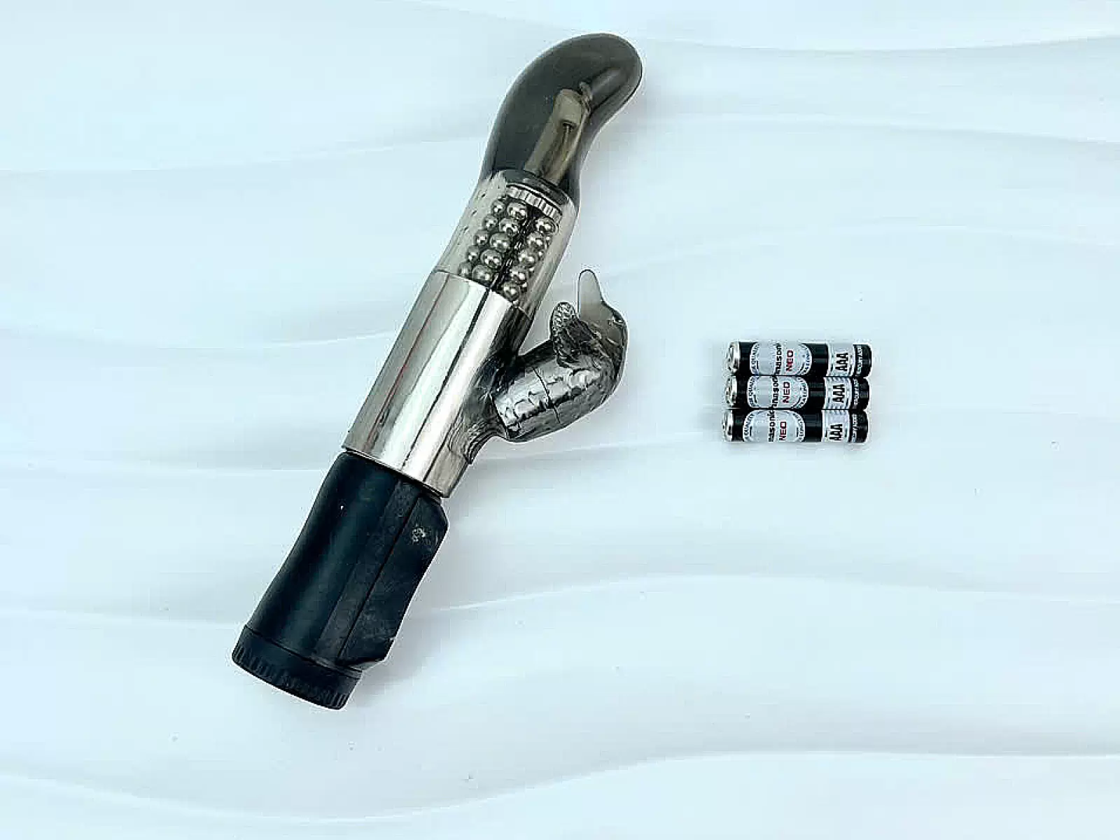 Thanh Lý - Dương vật giả đầu cong Baile hoạt động bình thường, bị chảy keo tay cầm