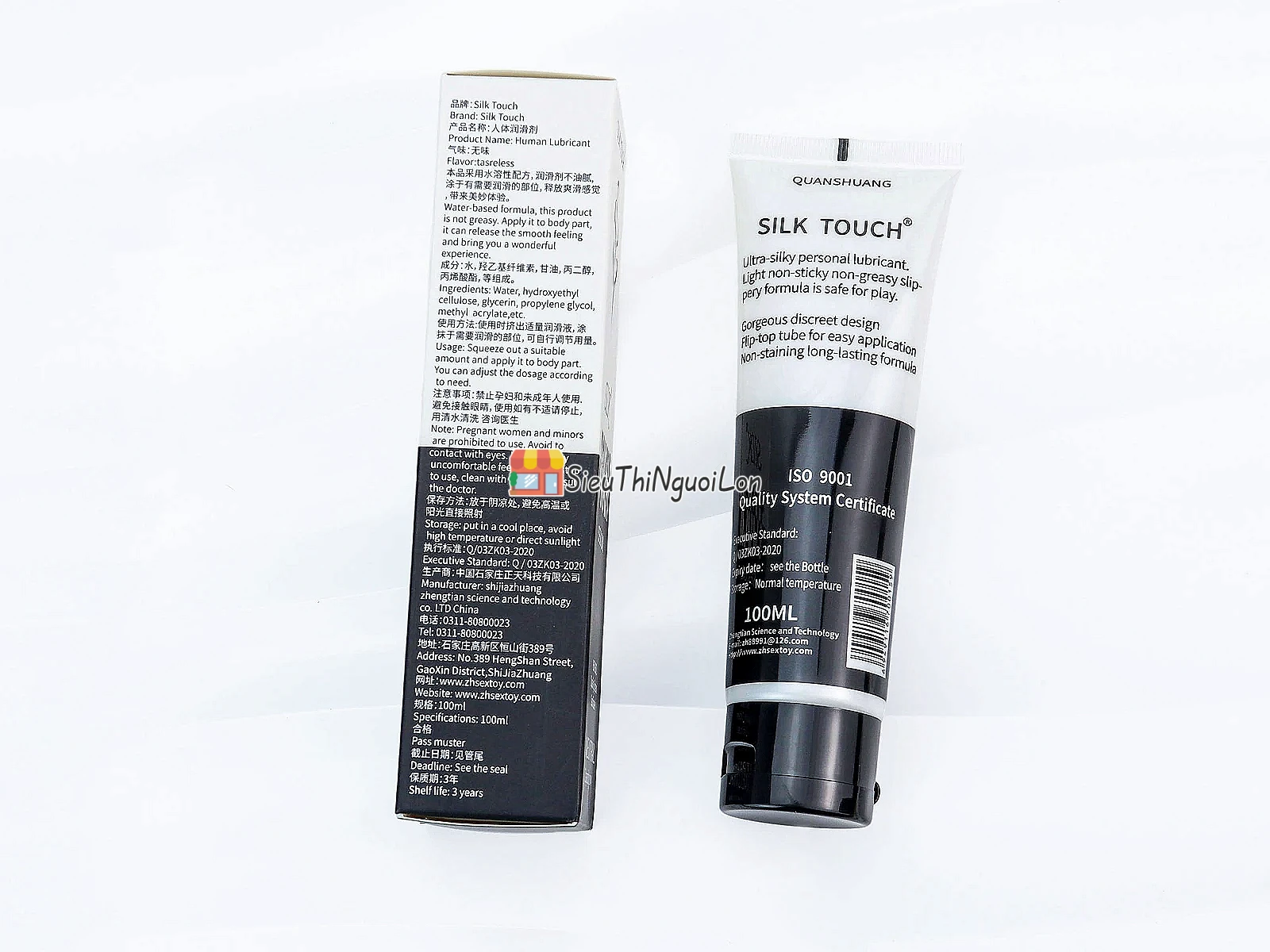 Gel bôi trơn Silk Touch Neutral 100ml – trung tính, không mùi