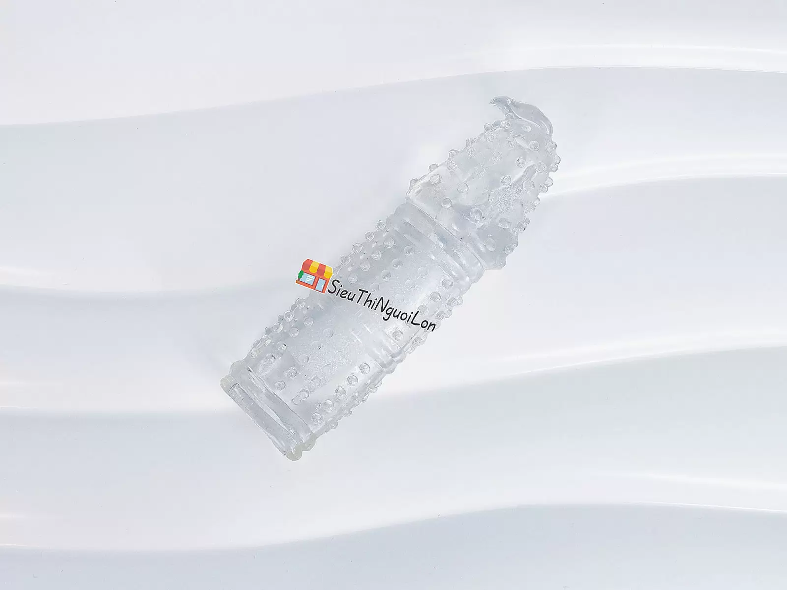 Bao cao su đôn dên gai rung đầu trong suốt