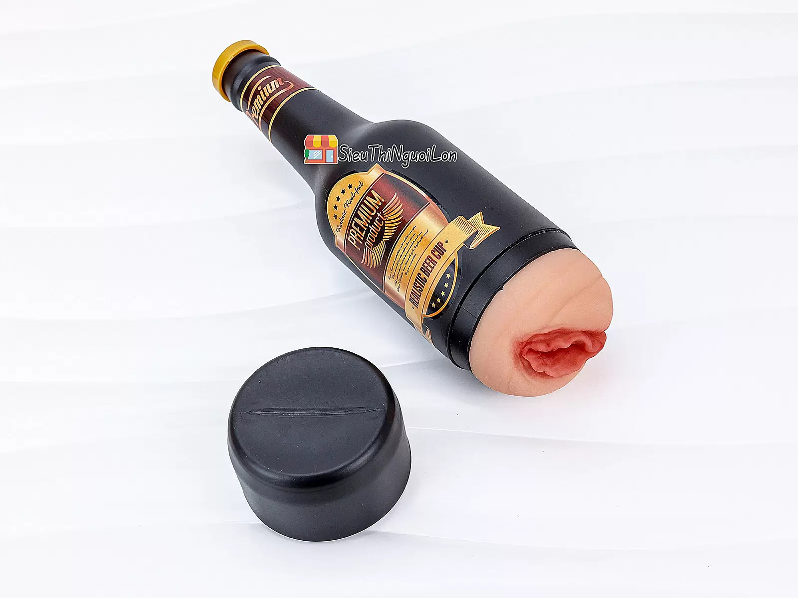 Bướm giả nguỵ trang chai rượu Premium kín đáo, tiện lợi và chân thật