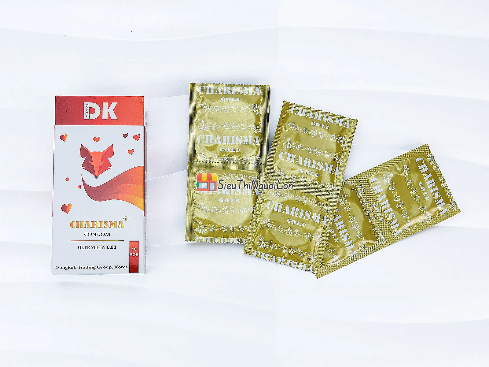 Bao cao su Charisma Ultrathin 0.03 – mỏng như không đeo