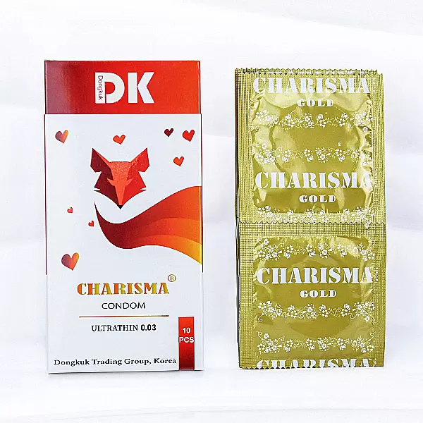 Bao cao su Charisma Ultrathin 0.03 – mỏng như không đeo