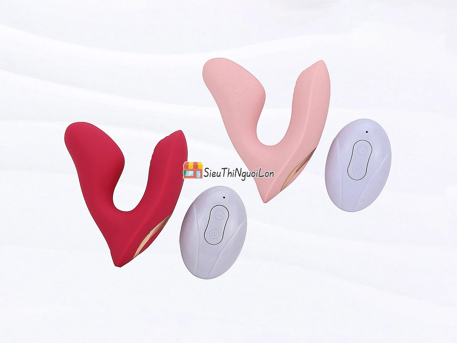 Máy massage điểm G Dildo – gắn quần lót, có remote