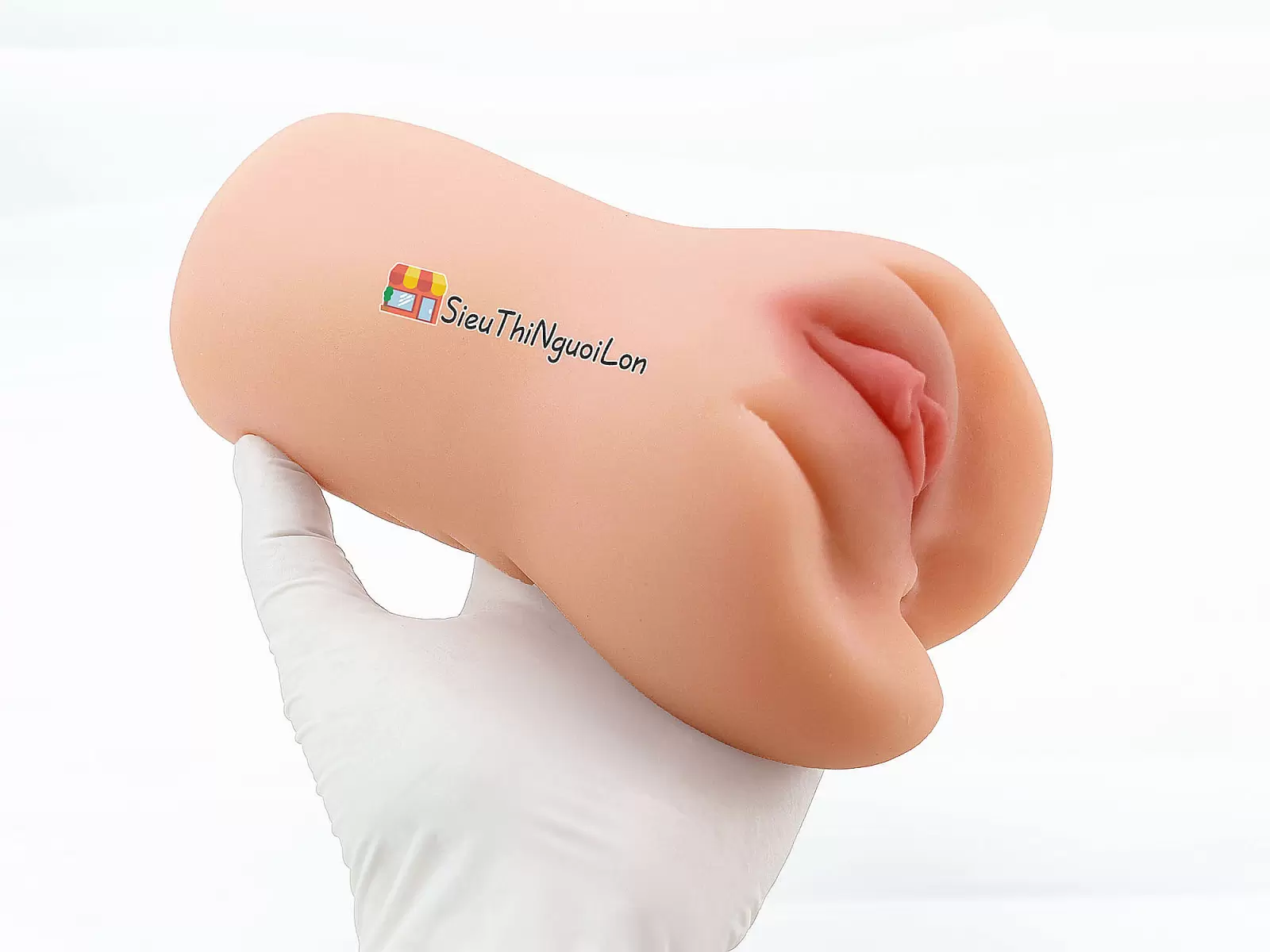 Âm đạo giả silicon cầm tay cỡ lớn