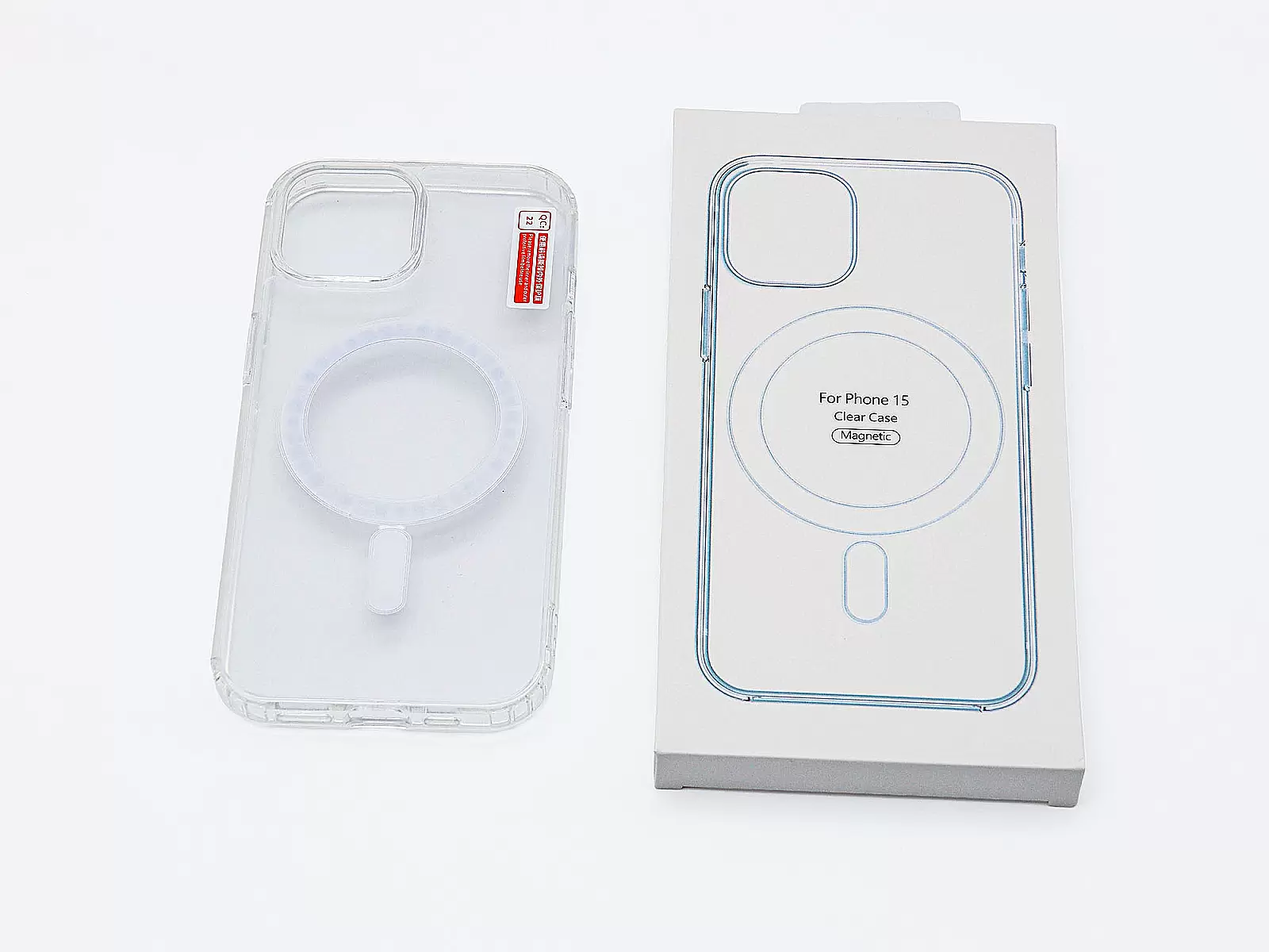 Ốp lưng Clear Case Magnetic trong suốt dành cho iPhone 15