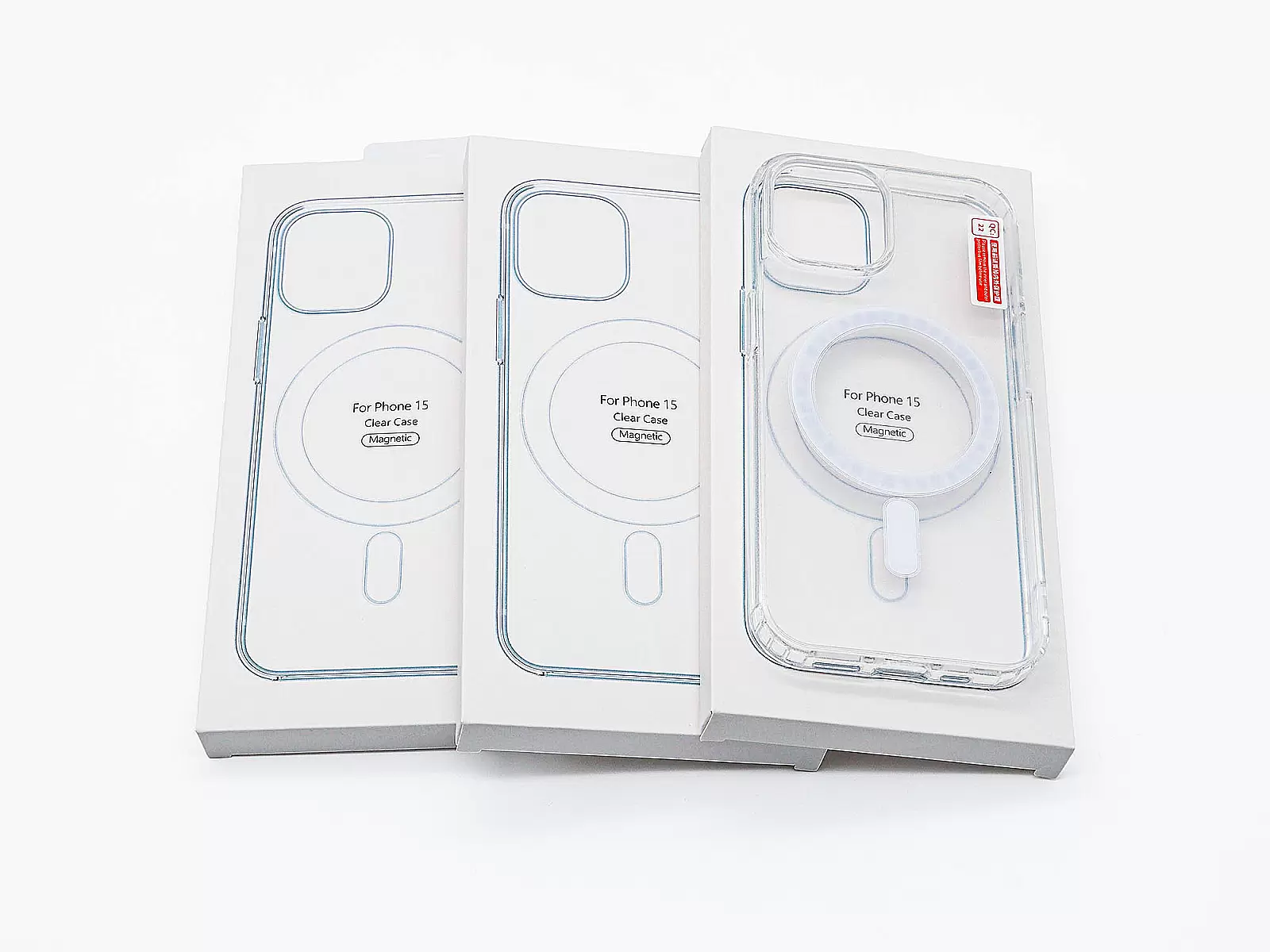 Ốp lưng Clear Case Magnetic trong suốt dành cho iPhone 15