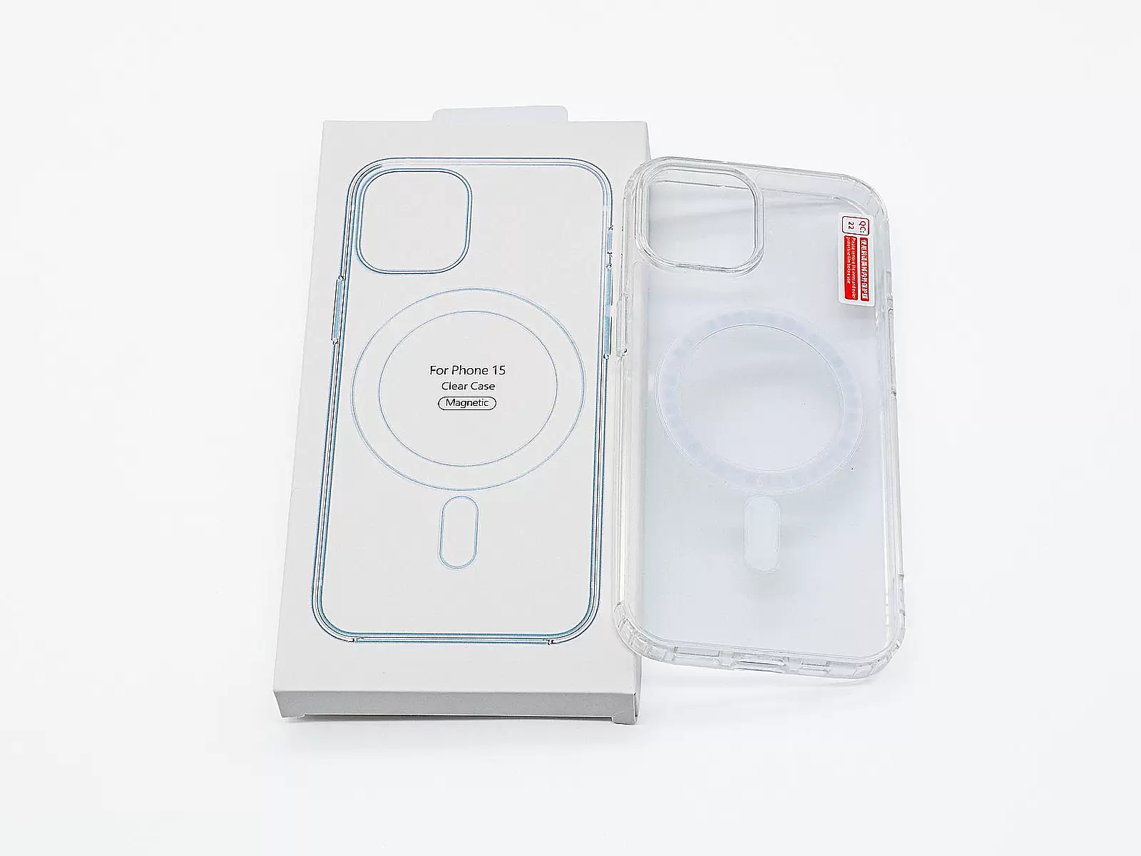 Ốp lưng Clear Case Magnetic trong suốt dành cho iPhone 15