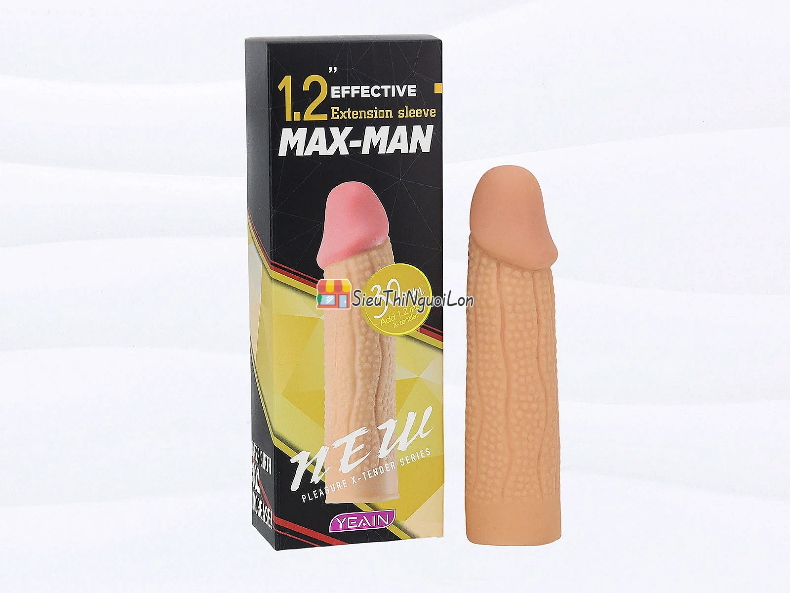 Bao đôn dên Max Man gai – silicon tăng kích thước