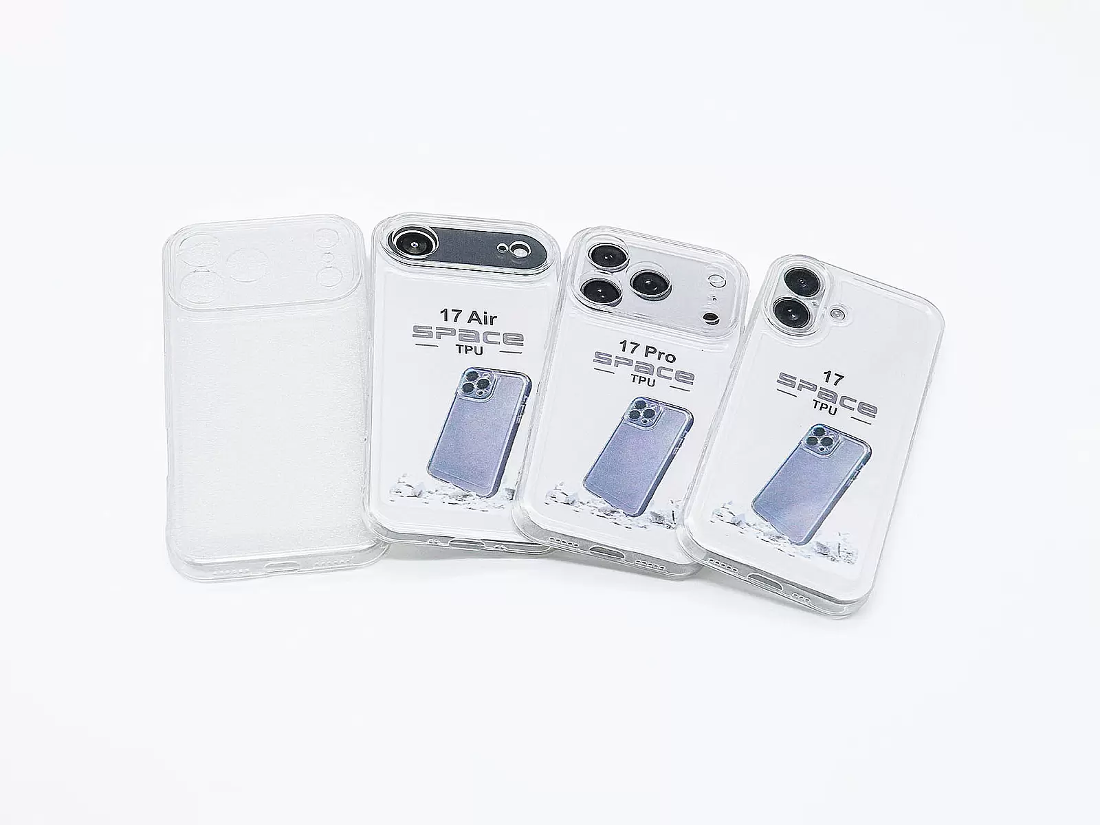 Ốp lưng TPU Space iPhone 15 Pro Max – trong suốt