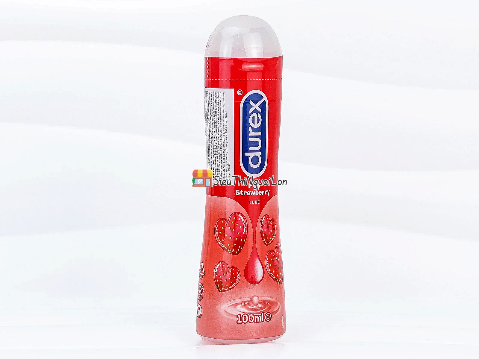 Gel bôi trơn gốc nước DUREX Play Saucy Strawberry mang đến cảm giác trơn mượt tự nhiên