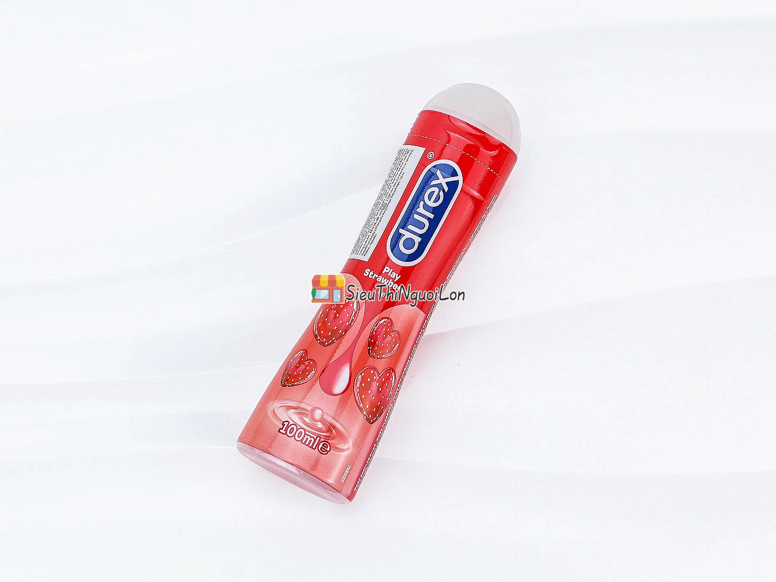 Gel bôi trơn gốc nước DUREX Play Saucy Strawberry mang đến cảm giác trơn mượt tự nhiên