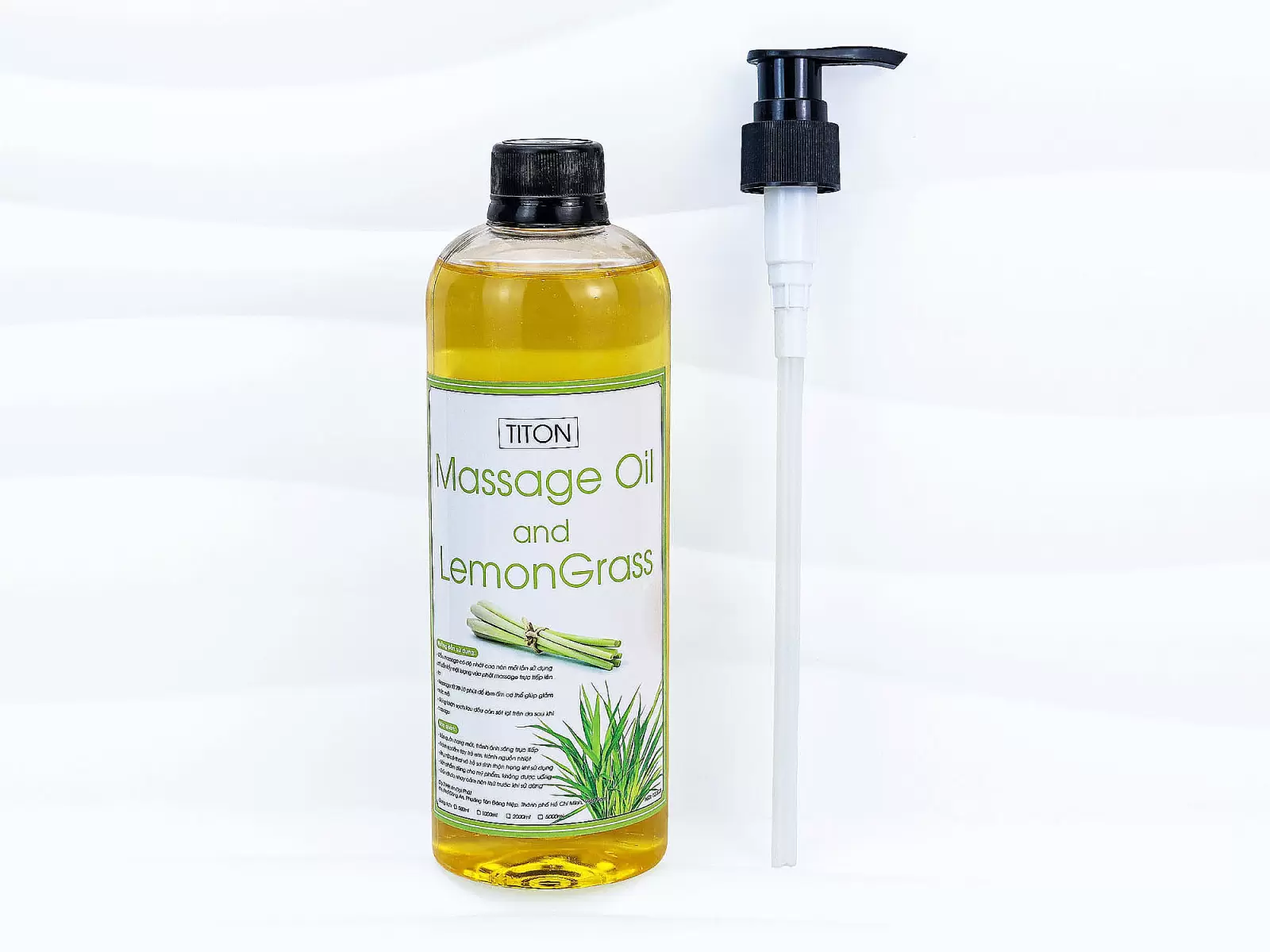 Dầu massage Olive and LemonGrass thư giãn tối ưu cho toàn thân