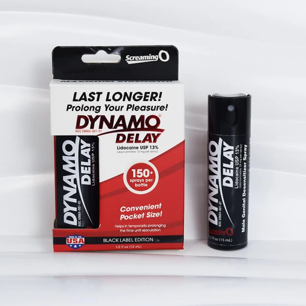 Xịt Dynamo Delay Black Label – kéo dài thời gian cao cấp
