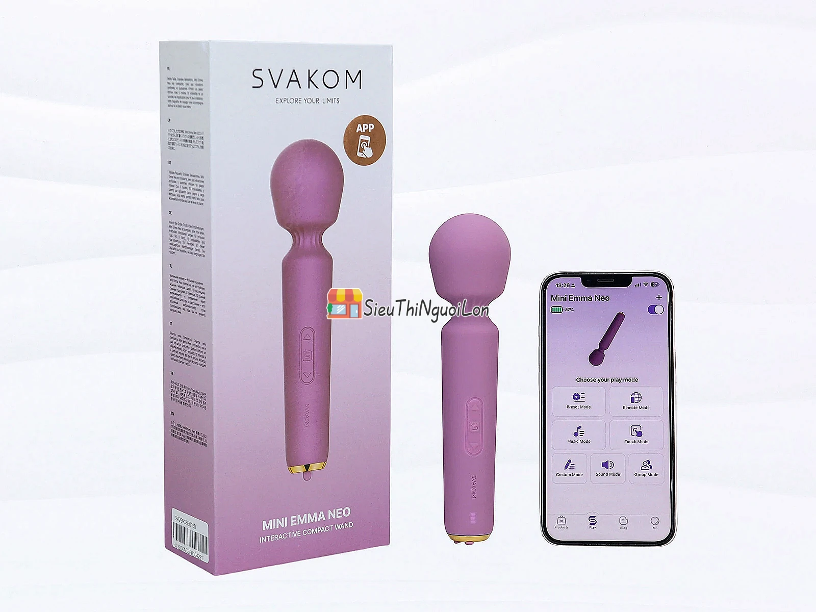 Máy massage điểm G Svakom Mini Emma Neo – kết nối App