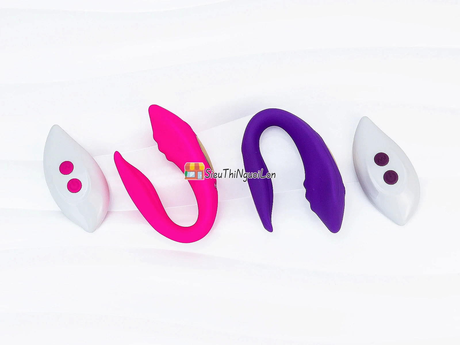 Trứng massage hai đầu Enjoy có remote điều khiển