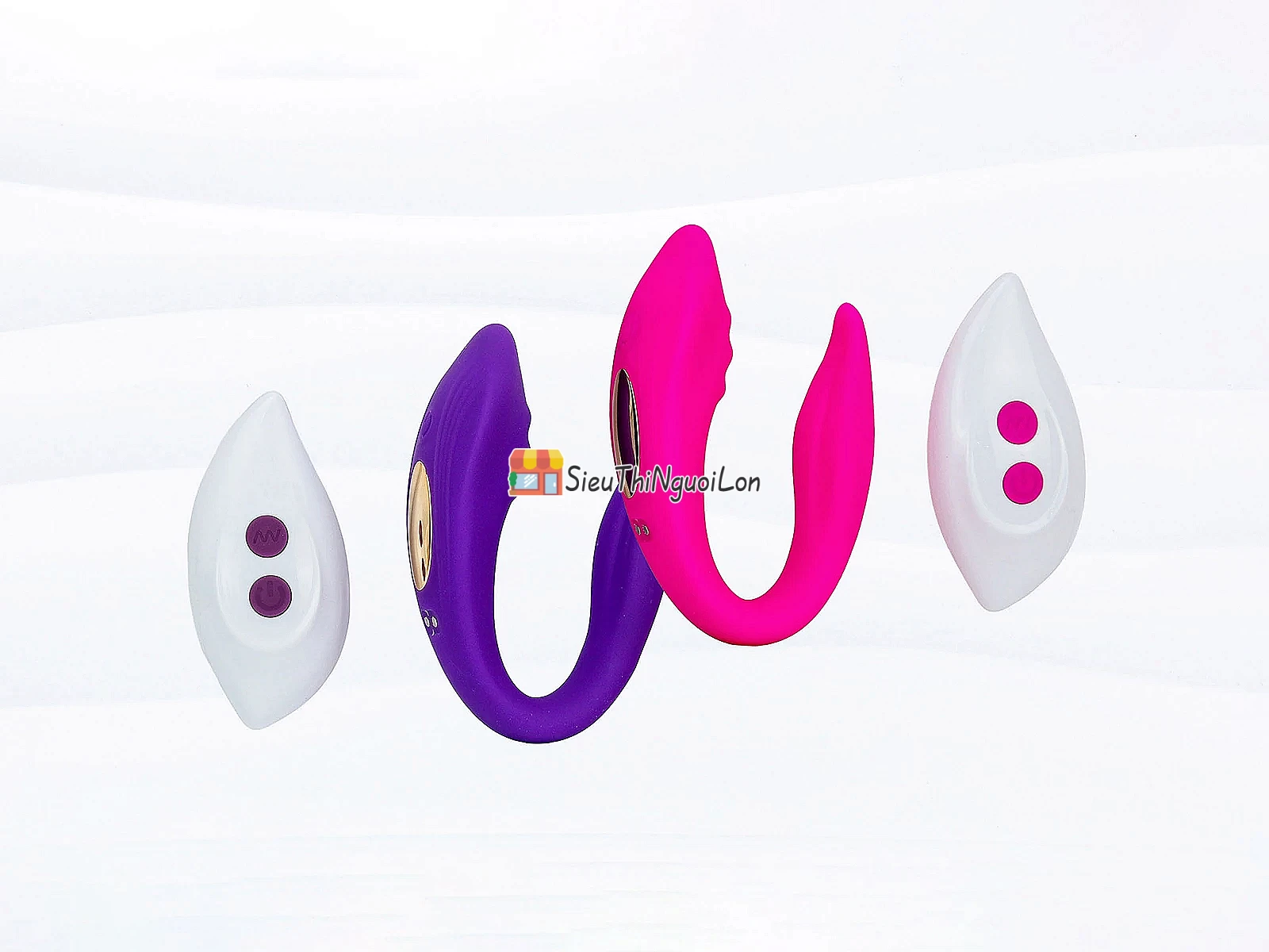 Trứng rung Enjoy 2 đầu + remote – pin sạc đa năng