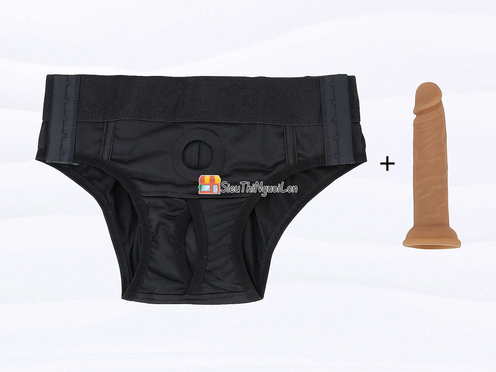 Quần chip tam giác + cu giả có đế sự kết hợp hoàn hảo