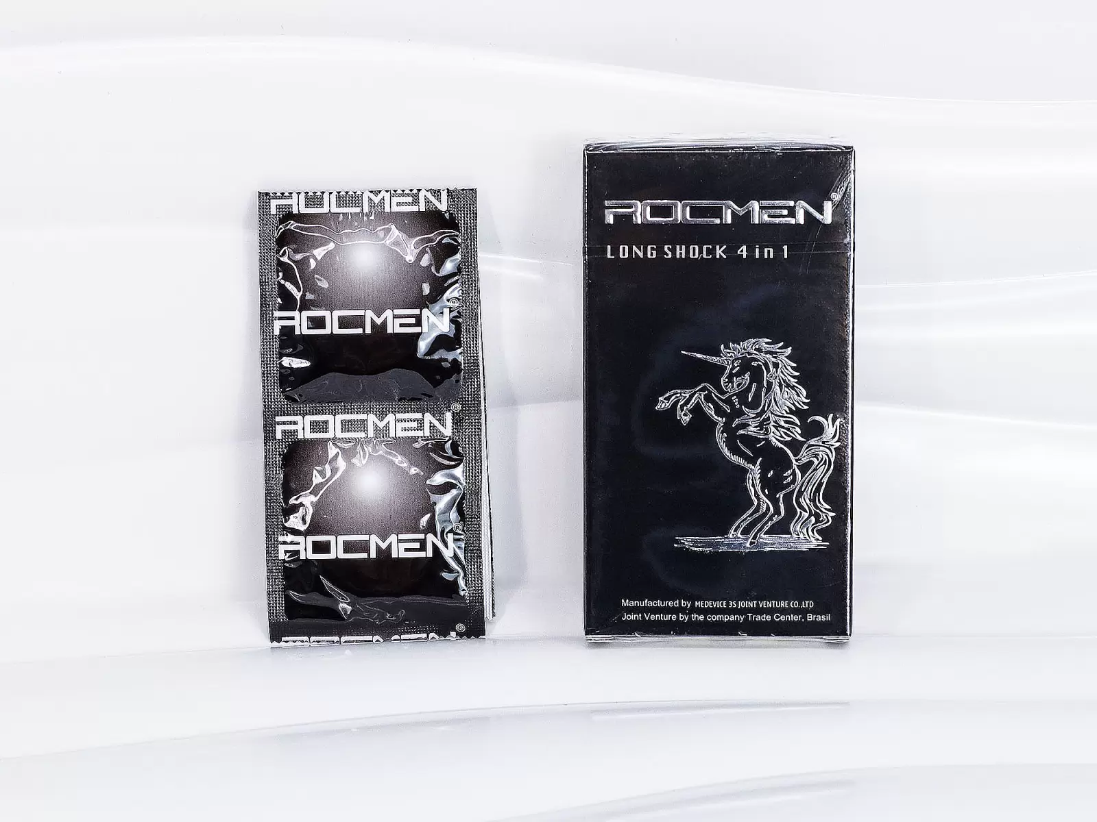 Bao cao su ROCMEN Long Shock 4 in 1 gi&uacute;p ph&aacute;i mạnh kiểm so&aacute;t tốt hơn thời điểm xuất tinh