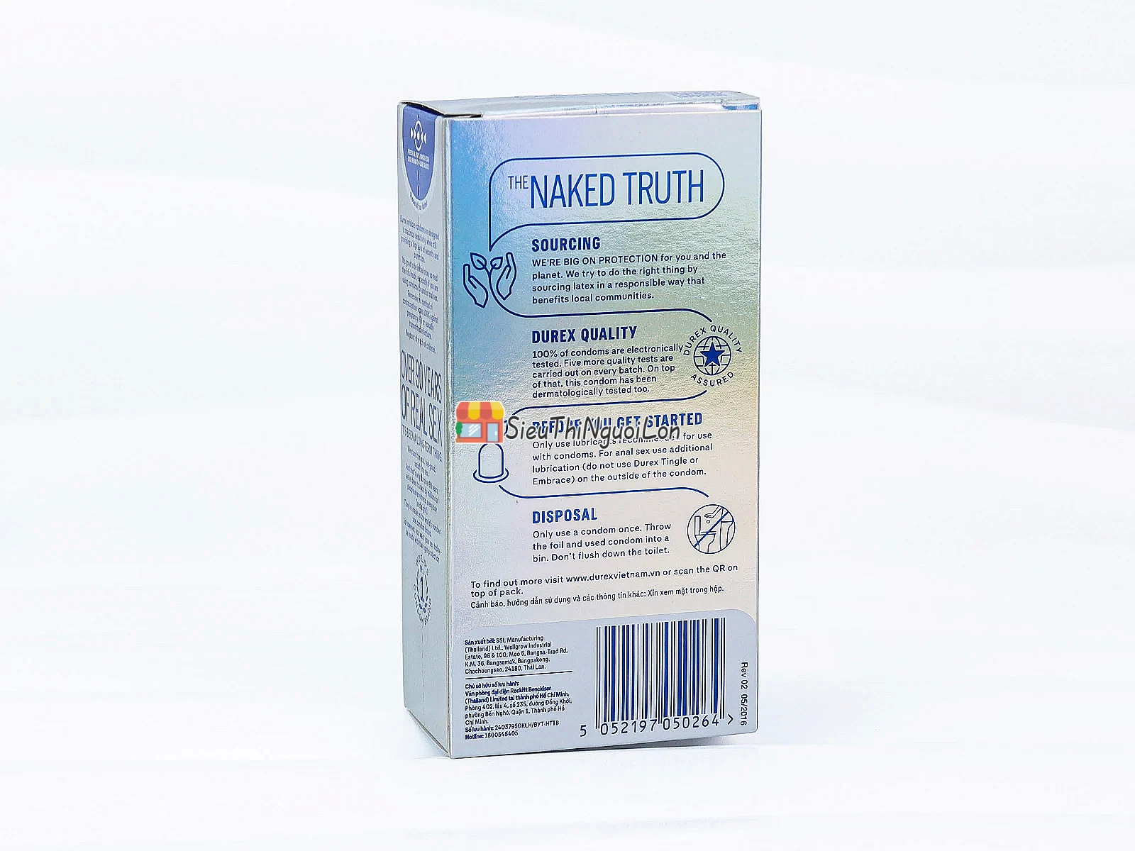 Chai hít Amyl Titanium 30ml kích thích tăng cảm giác hưng phấn