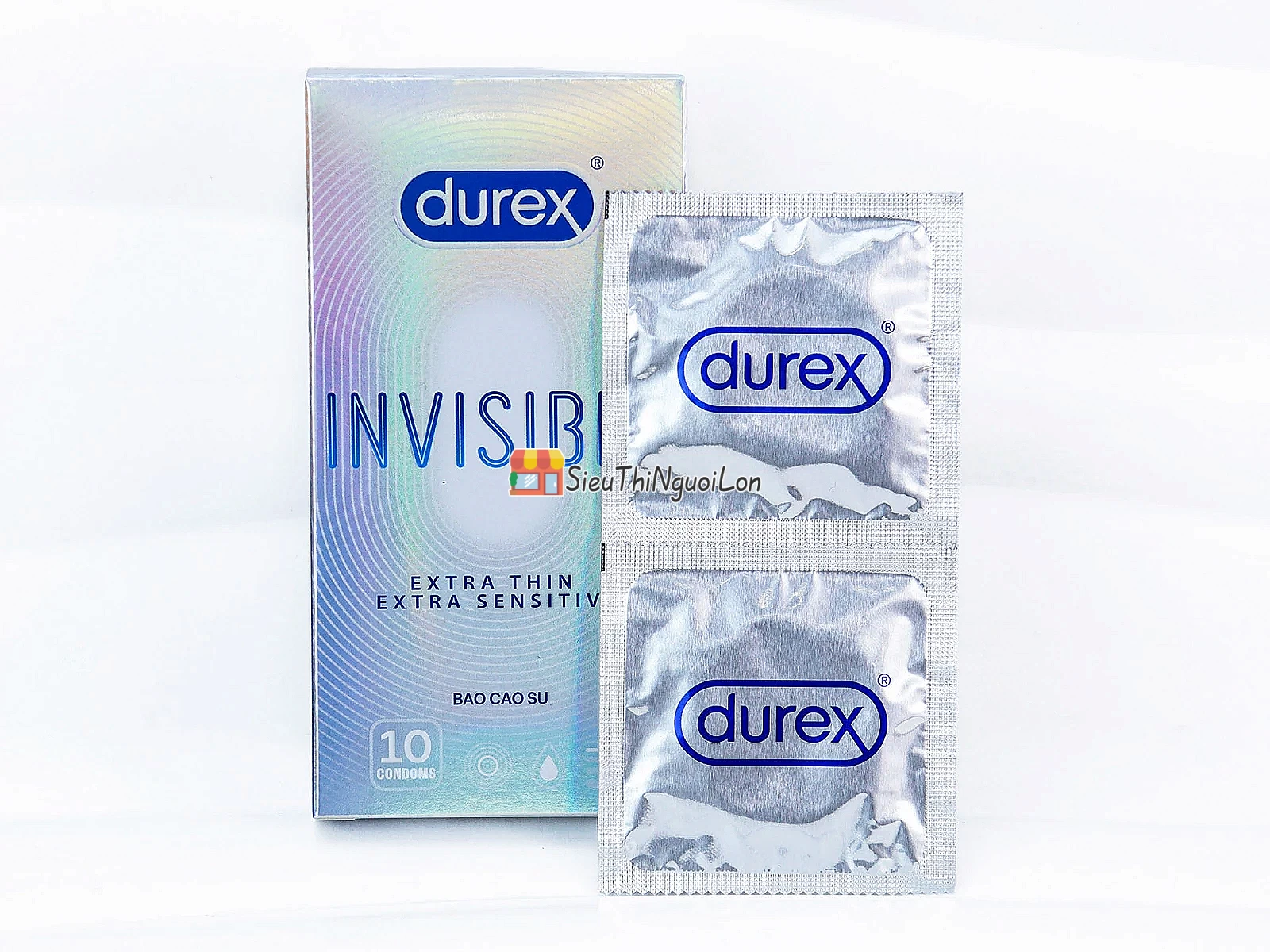 Bao cao su Durex Invisible – siêu mỏng cảm giác thật