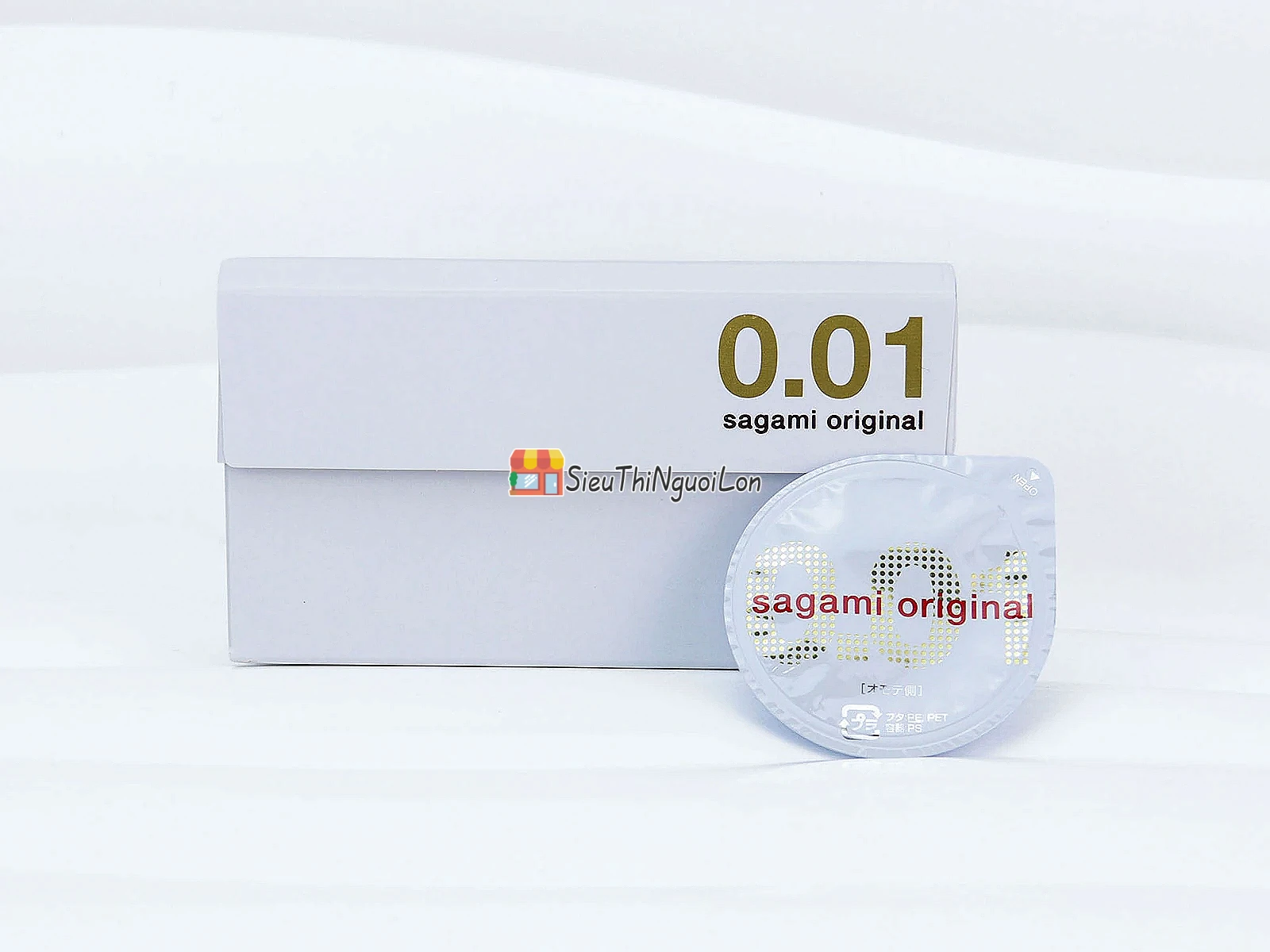 Bao cao su Sagami Original 0.01 – mỏng như không đeo