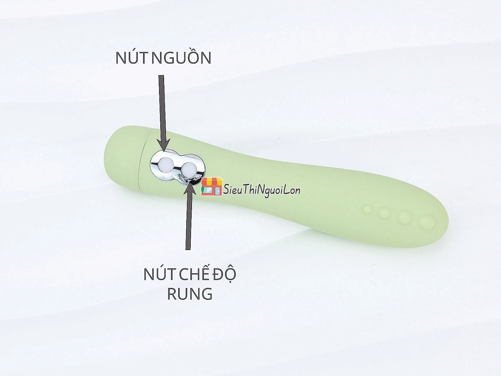 Máy massage rung cầm tay WIKISH Granule Queen – silicone y tế