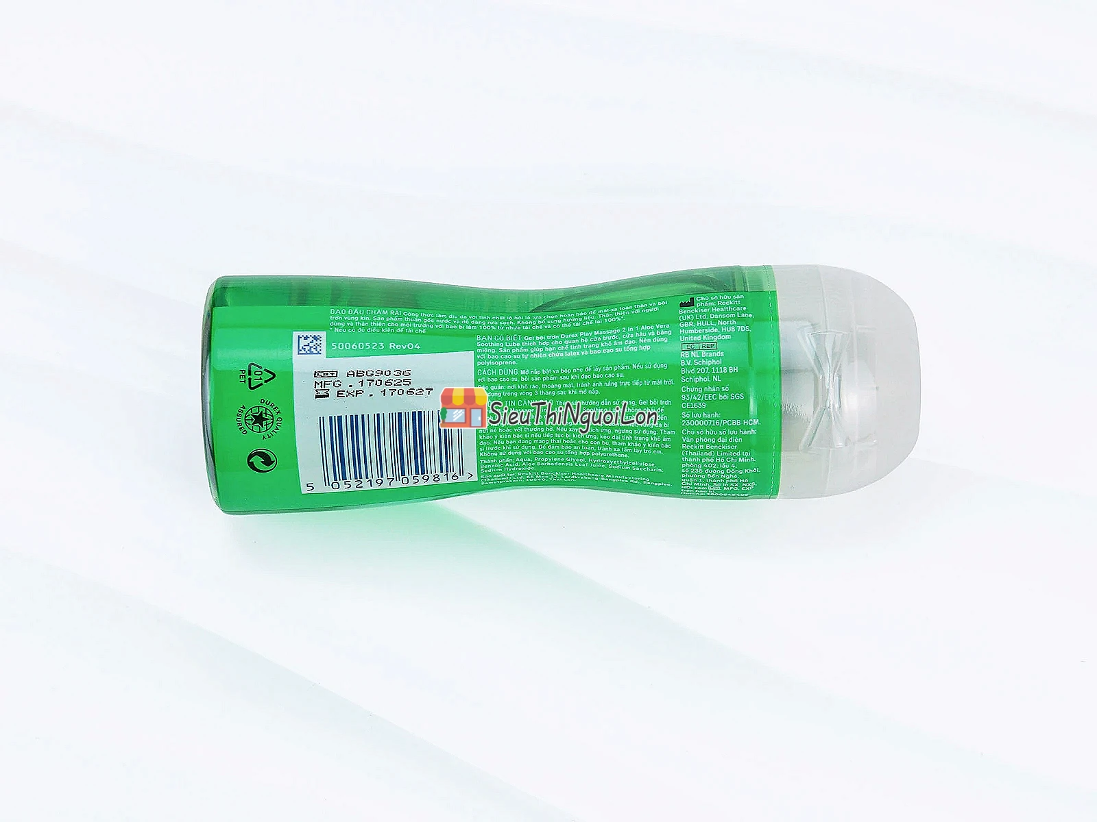 Gel Durex Play Massage 2in1 Aloe Vera 200ml – mềm mại