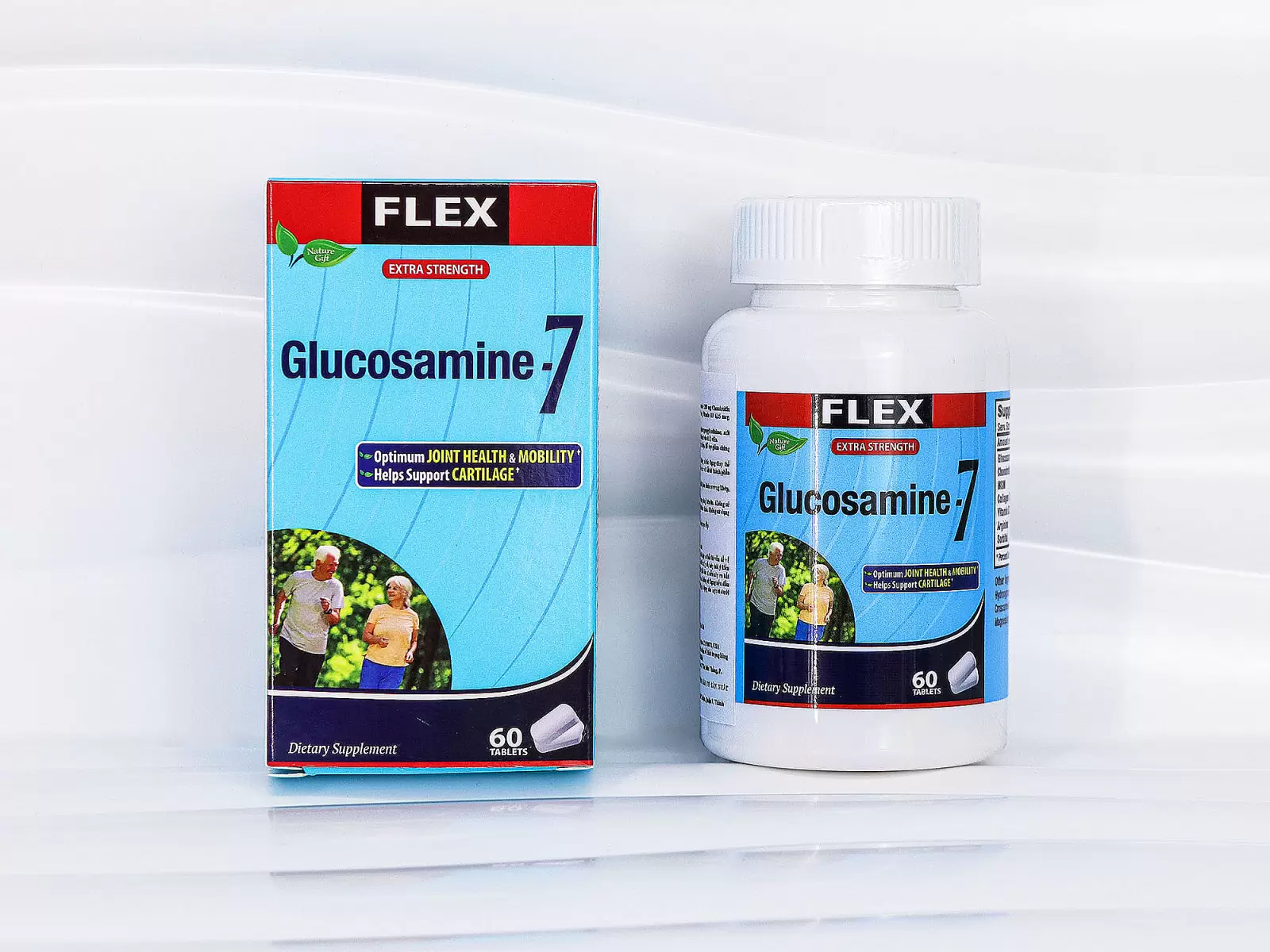 FLEX Glucosamine-7 Extra – hỗ trợ xương khớp