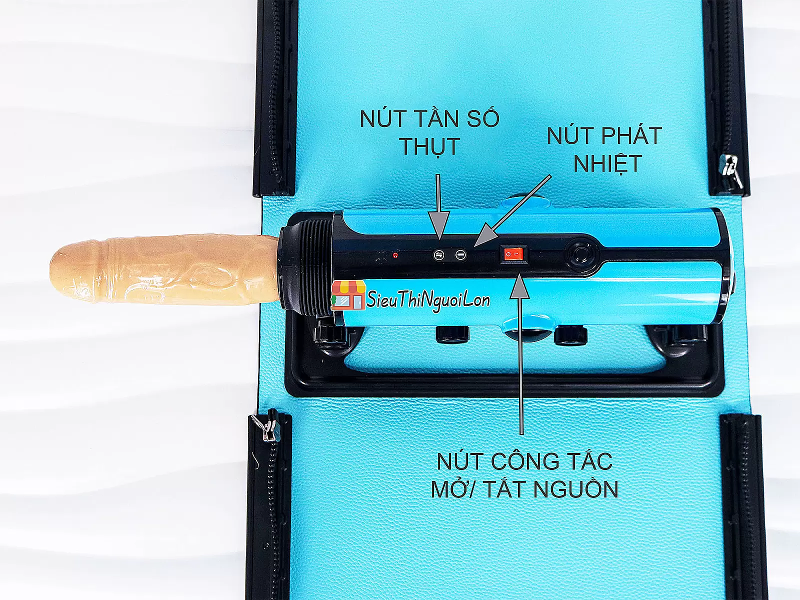 Máy thủ dâm ngụy trang túi xách ZSEX kèm điều khiển từ xa