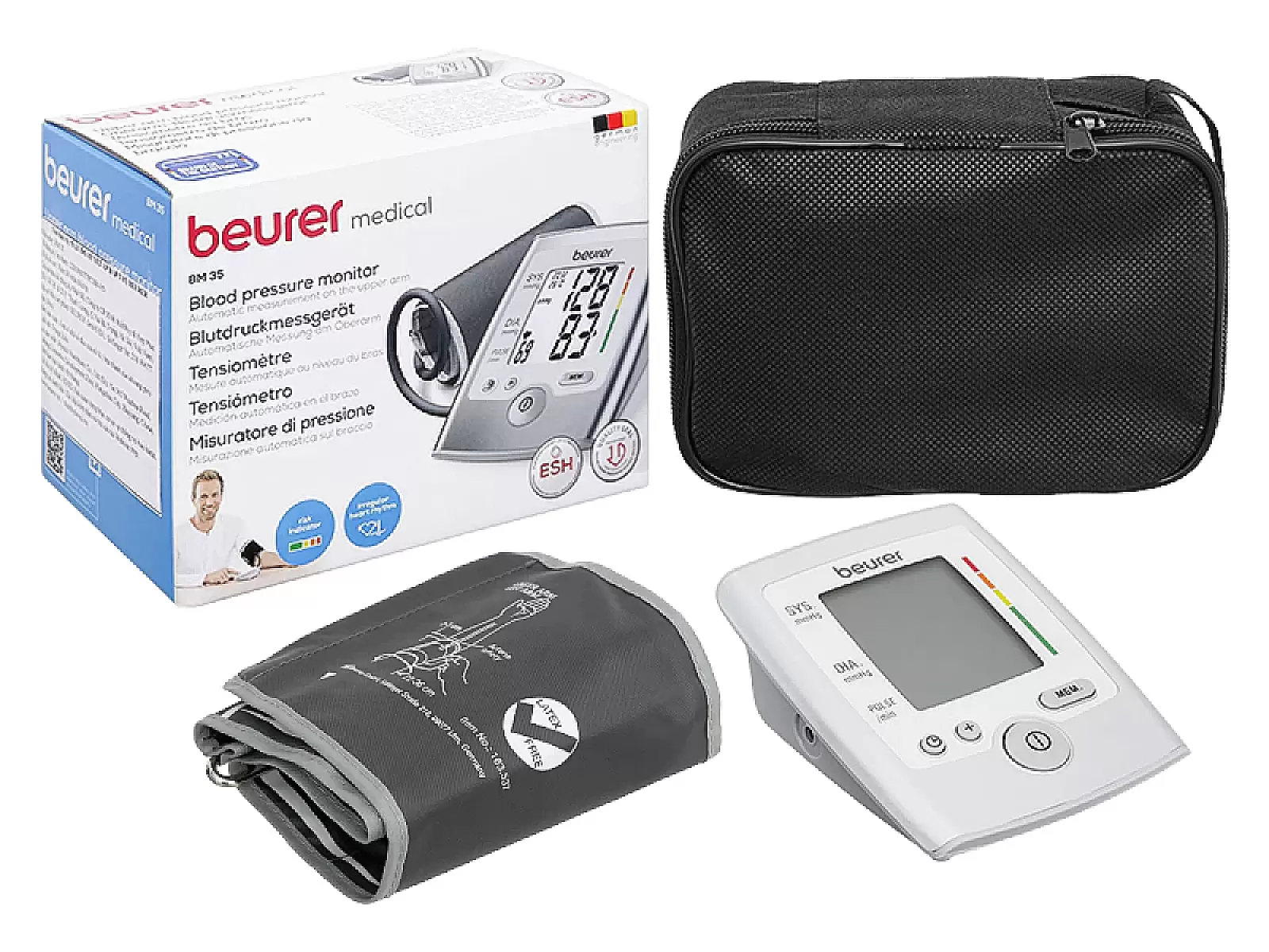Máy đo huyết áp bắp tay Beurer BM35 – cao cấp WHO